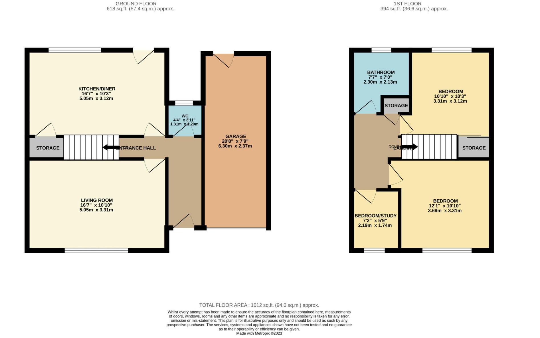 21, Sharrose Road, Plymouth floorplan