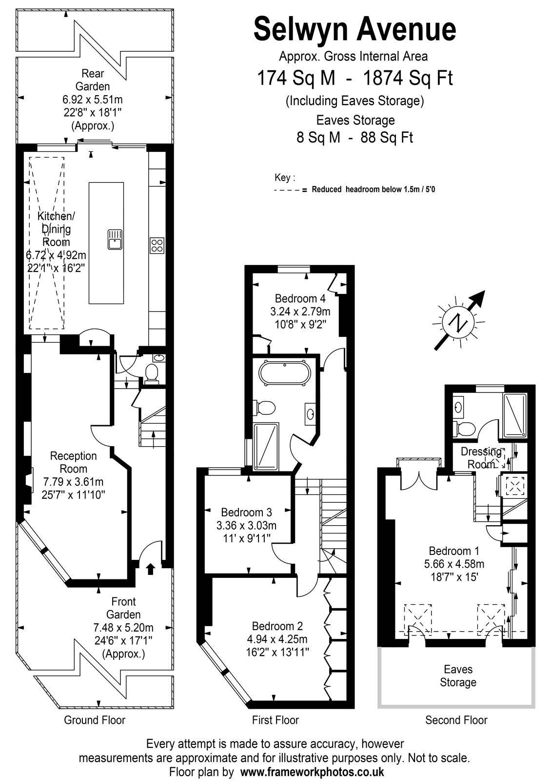 79, Selwyn Avenue, Richmond floorplan