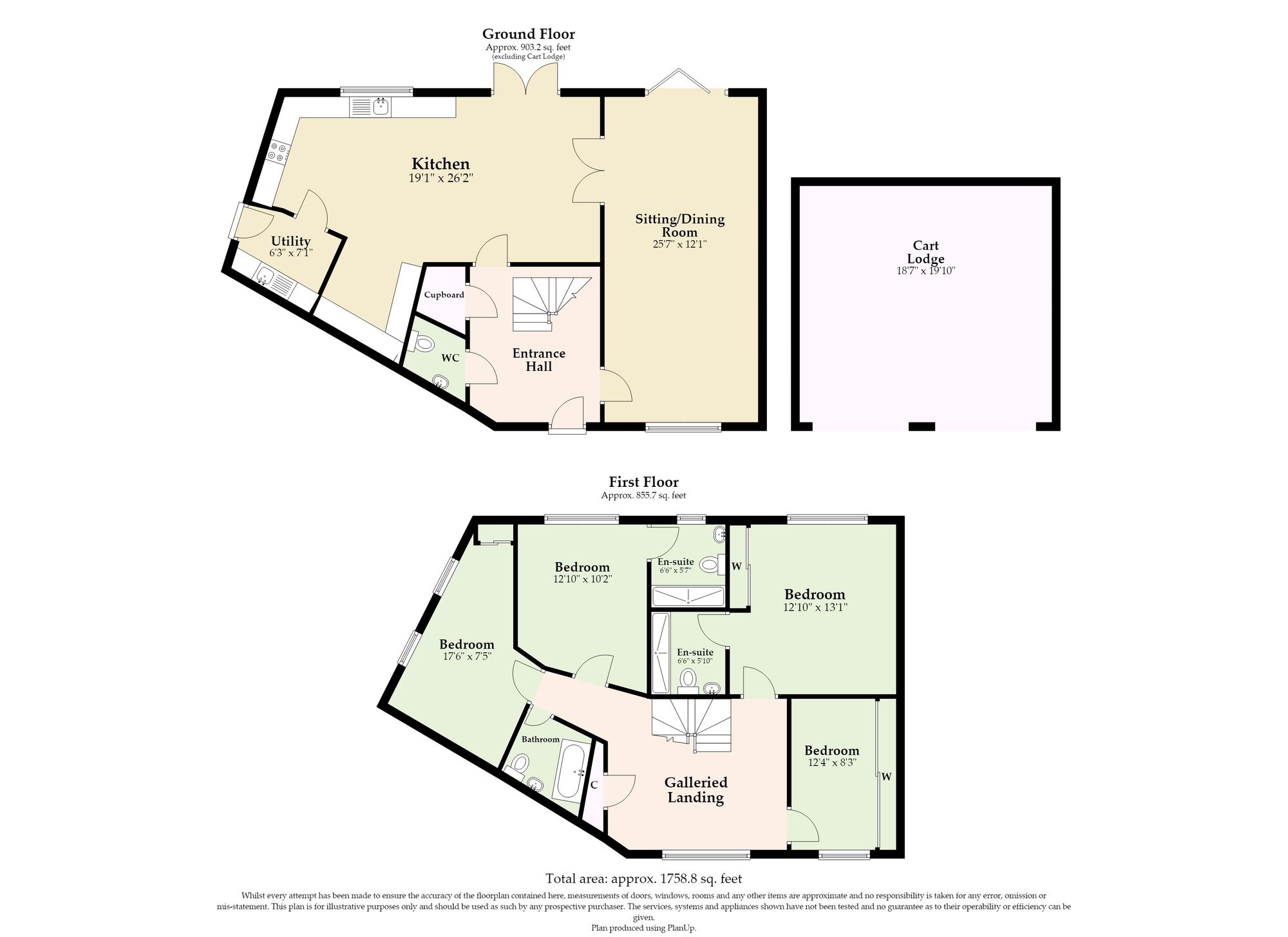 13 Gallus Close, Cromer floorplan