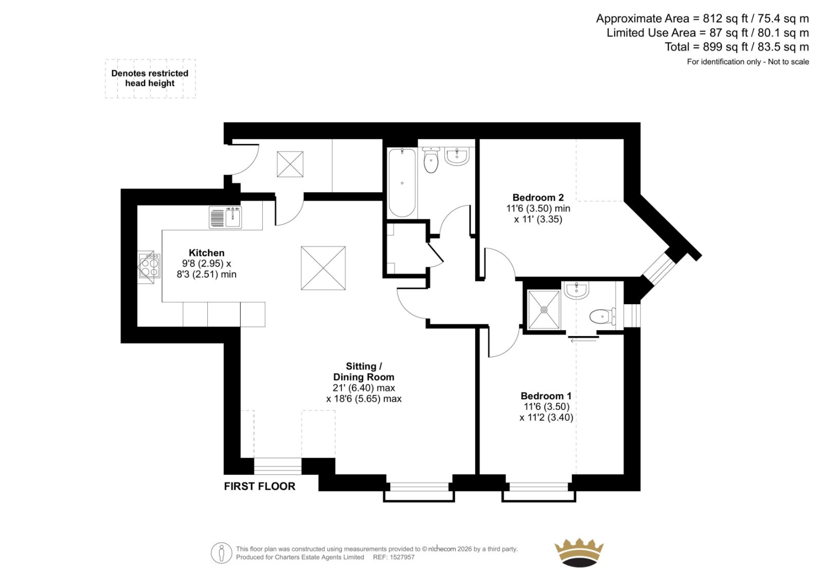 12 Palace Court,, Brook Street, Southampton floorplan