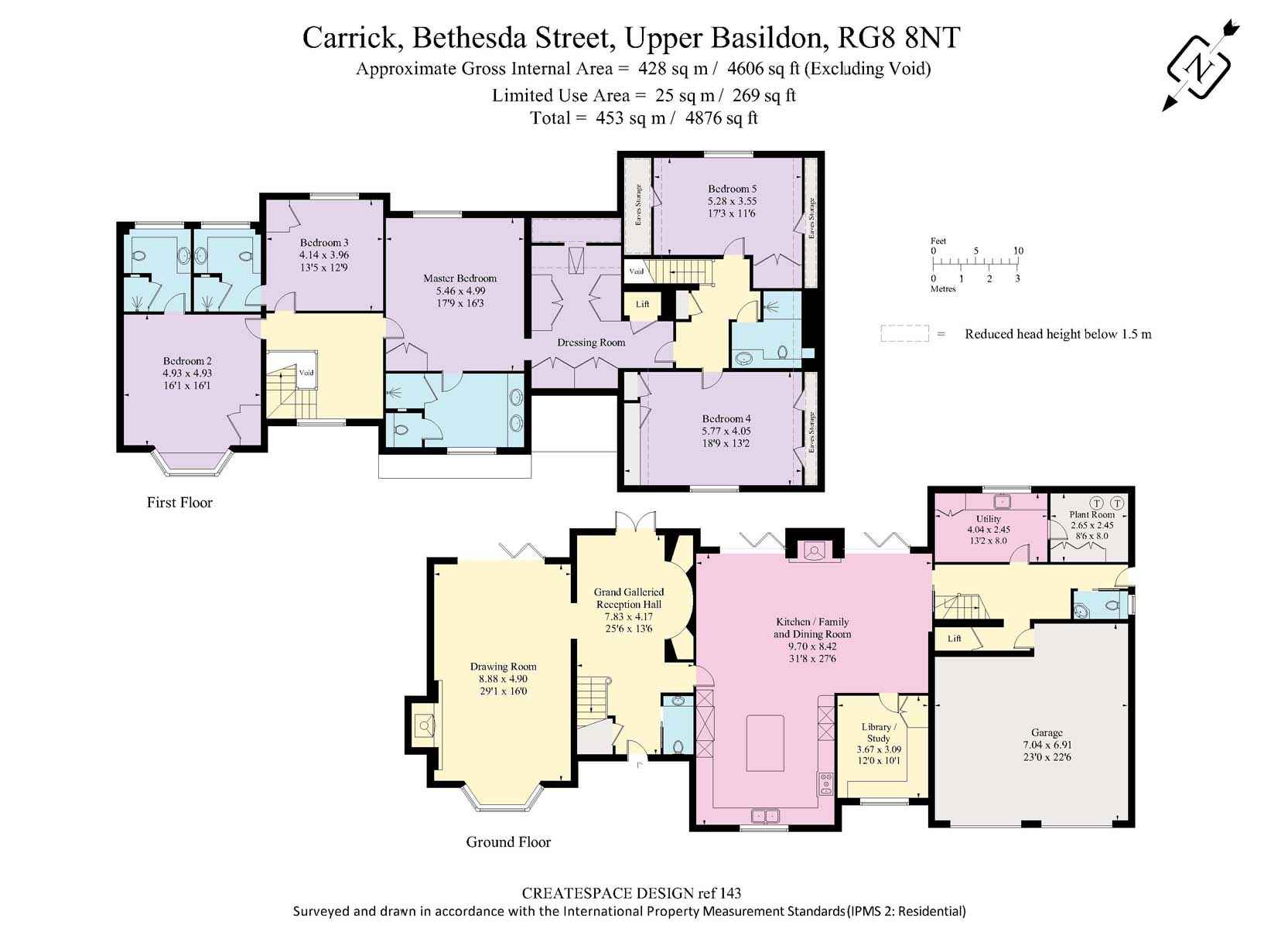 Carrick, Bethesda Street, Upper Basildon floorplan
