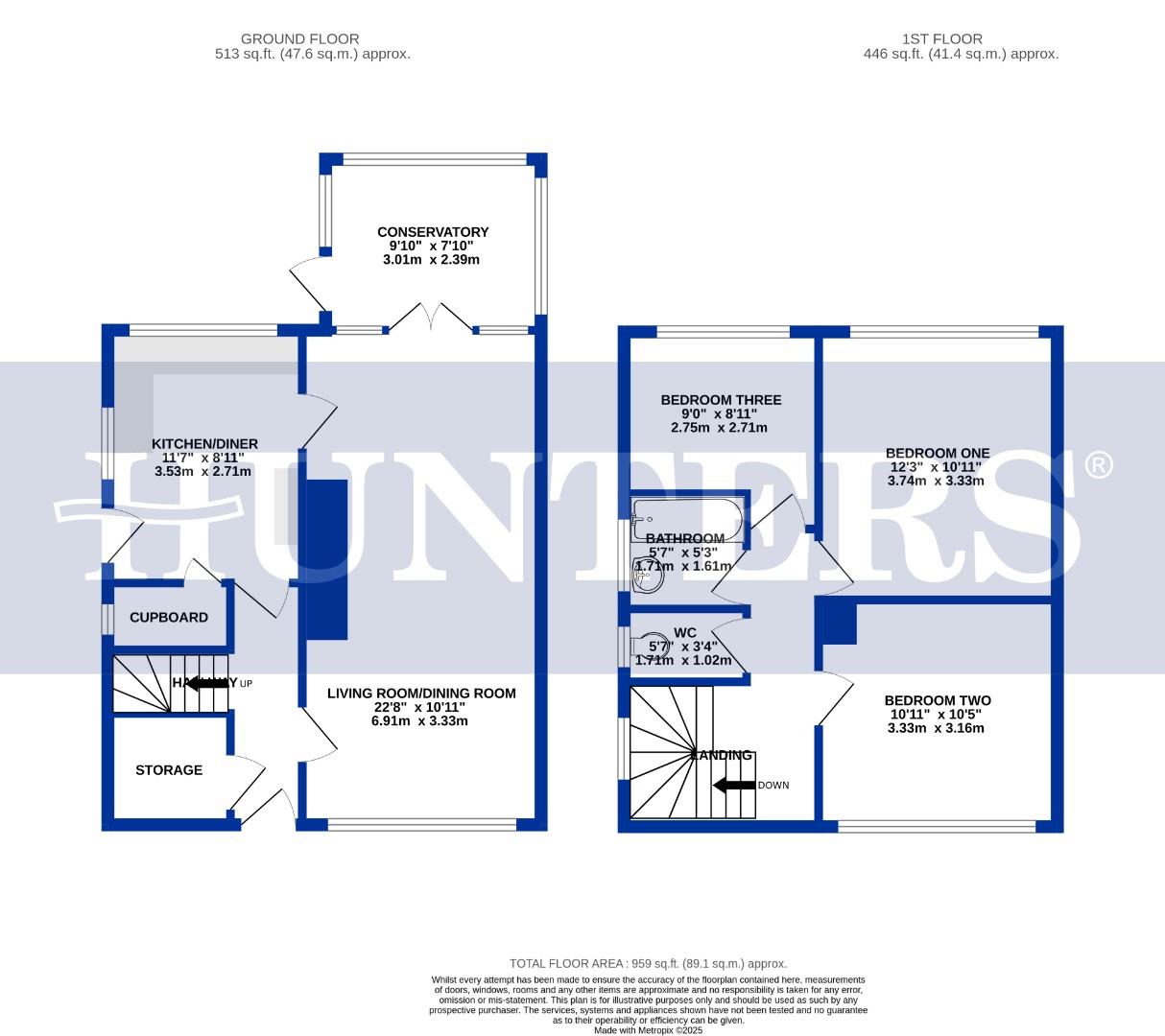 9, Chatsworth Crescent, Pudsey floorplan