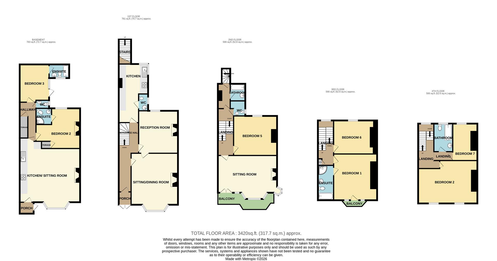 3, Albert Road, Ramsgate floorplan