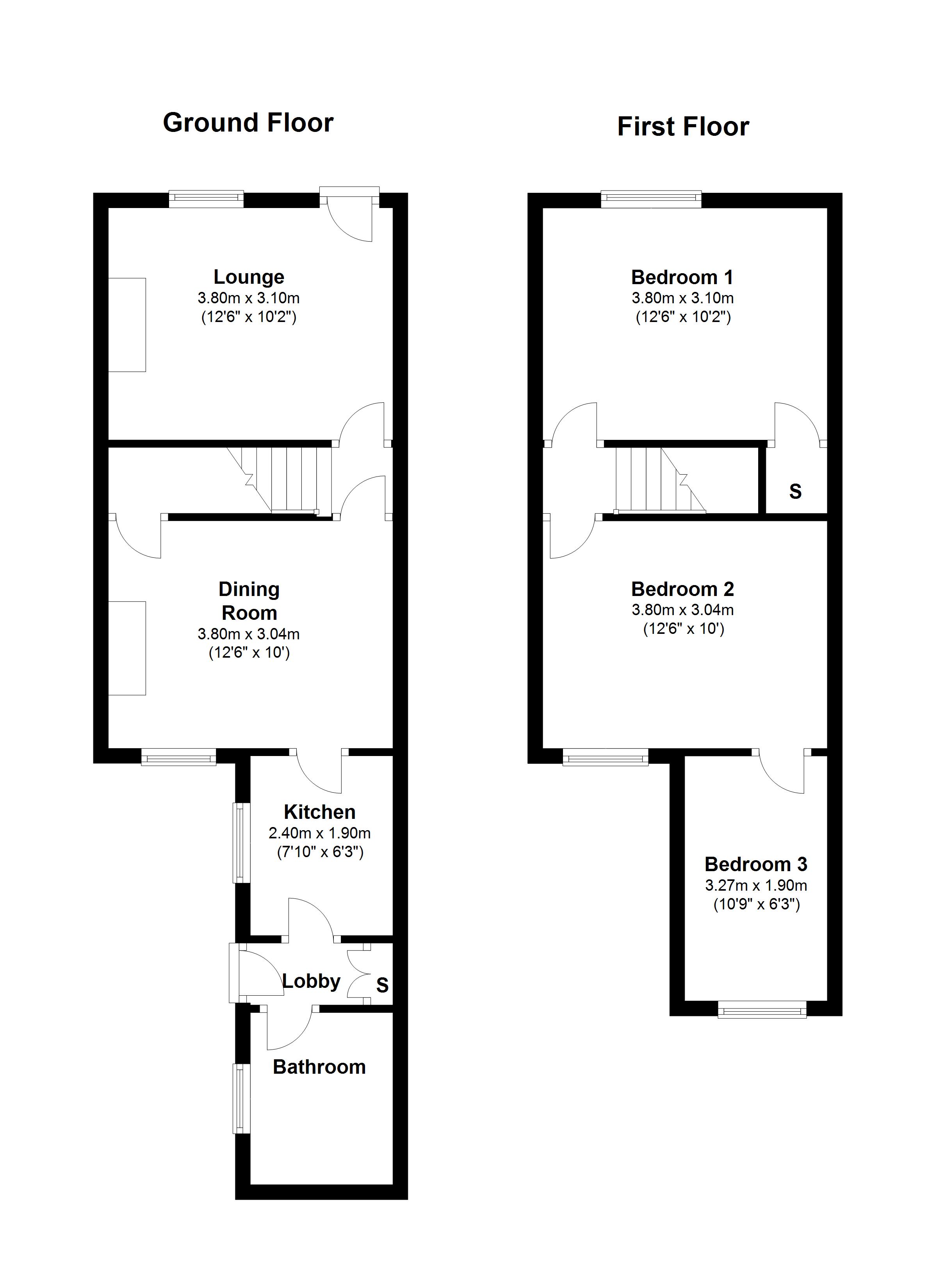 Bedford, Bedford floorplan