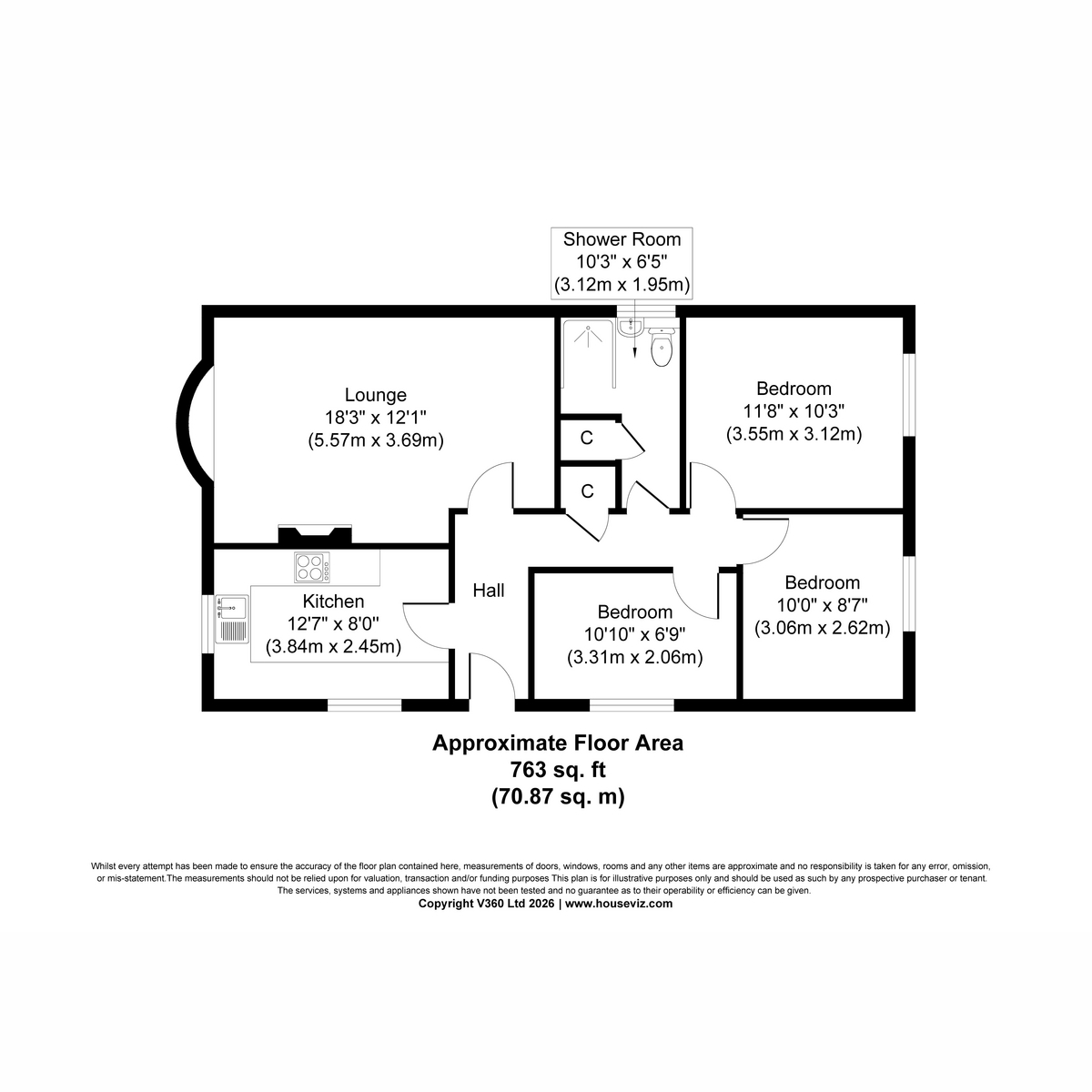 6, Summerfield Drive, Doncaster floorplan