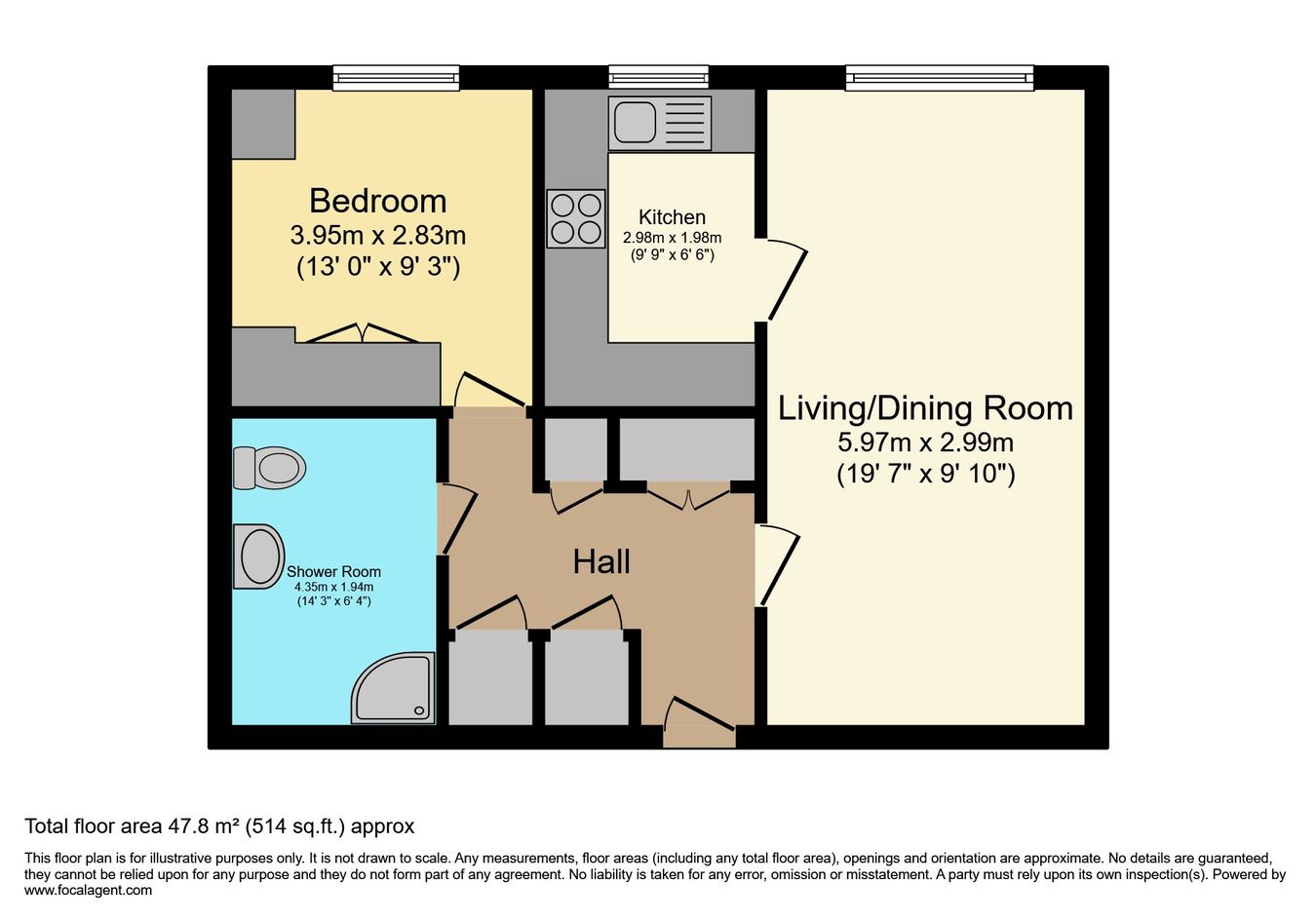 Castle Hill Avenue, Folkestone floorplan