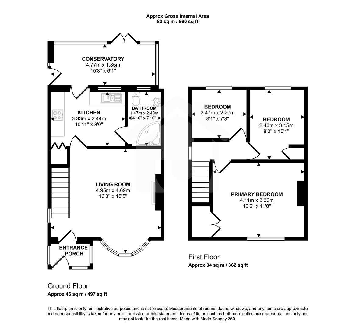 31, Roydene Crescent, Leicester floorplan