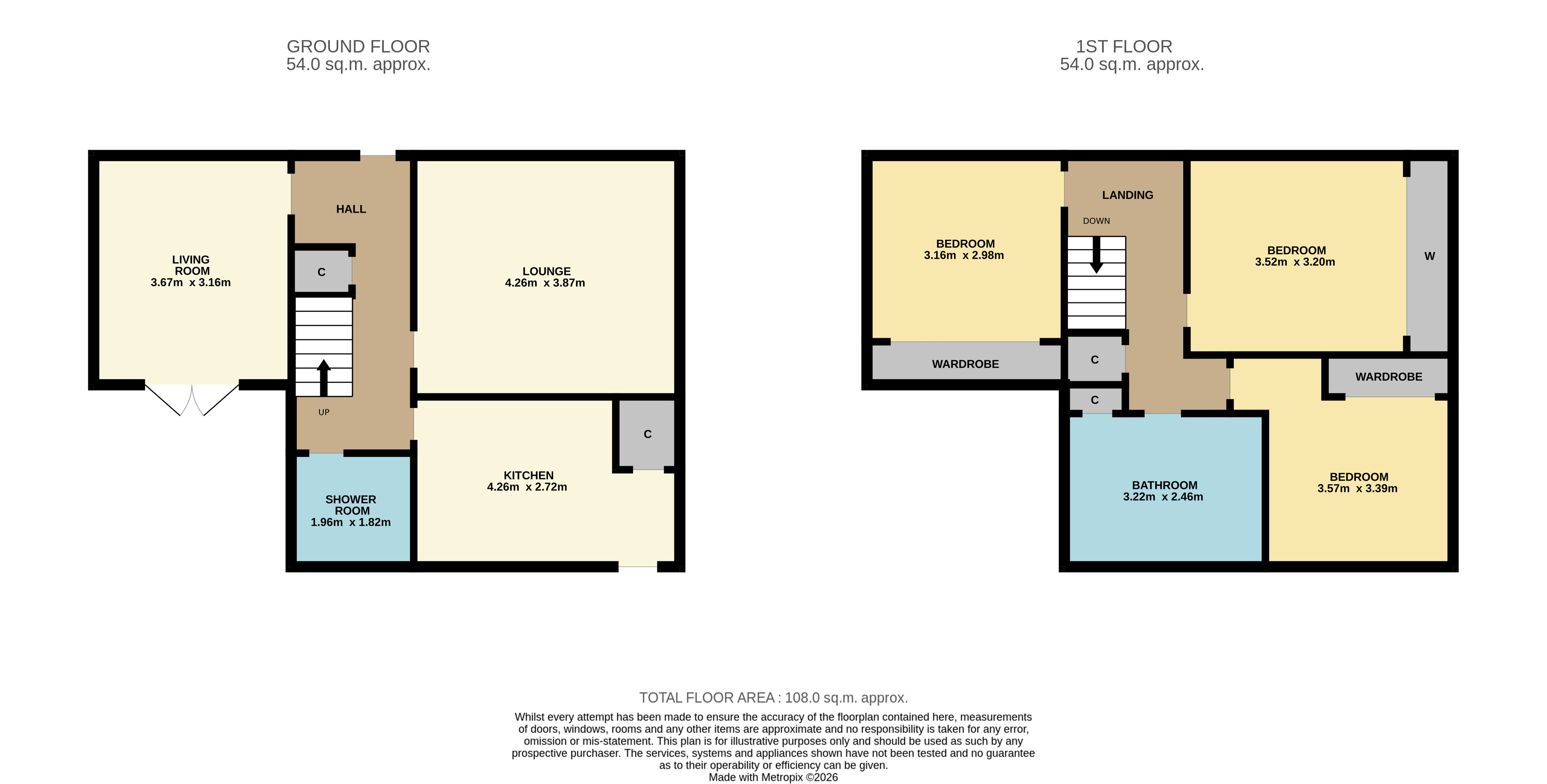 36, Gedy Place, Arbroath floorplan
