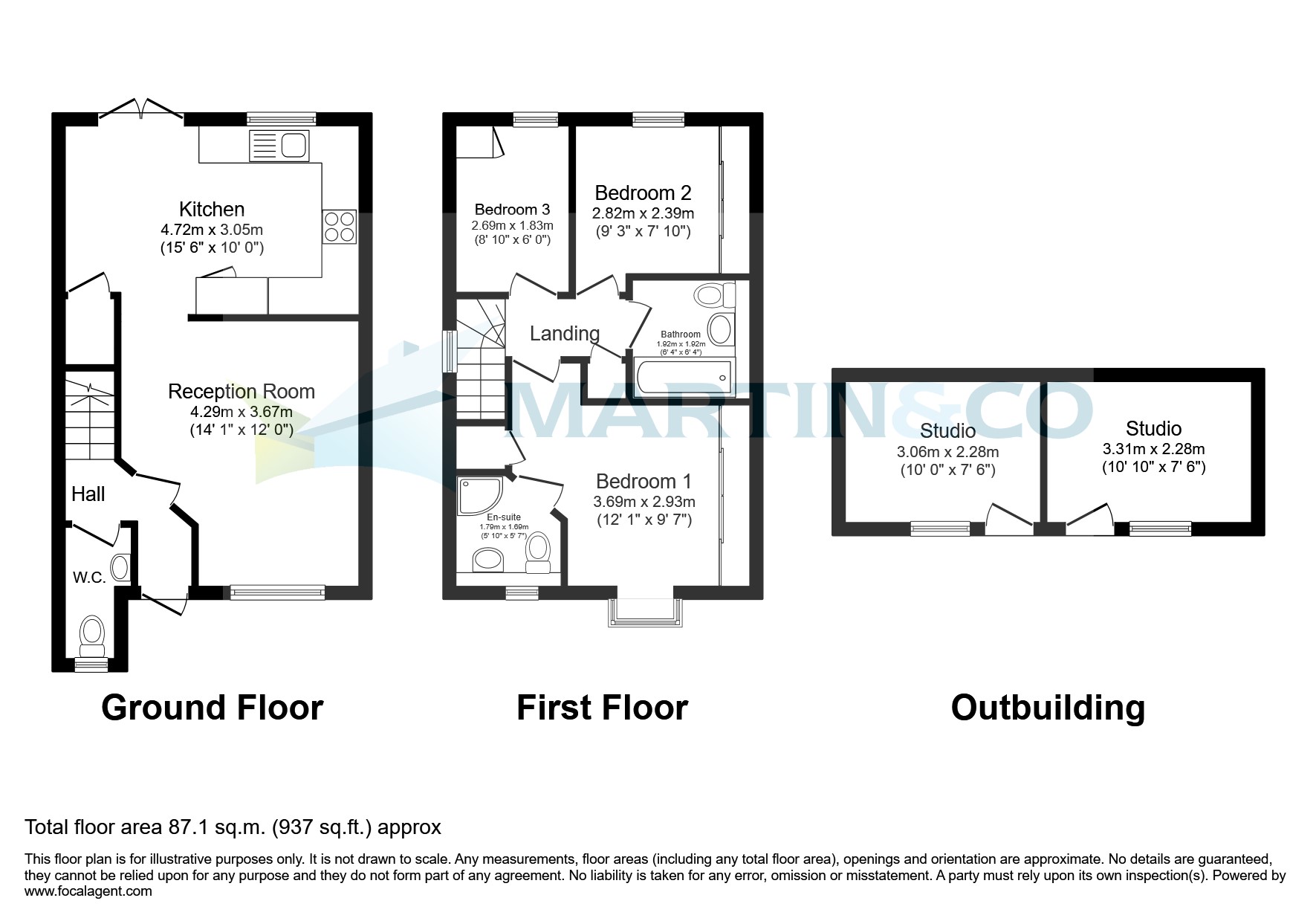 6, Candlerush Close, Woking floorplan