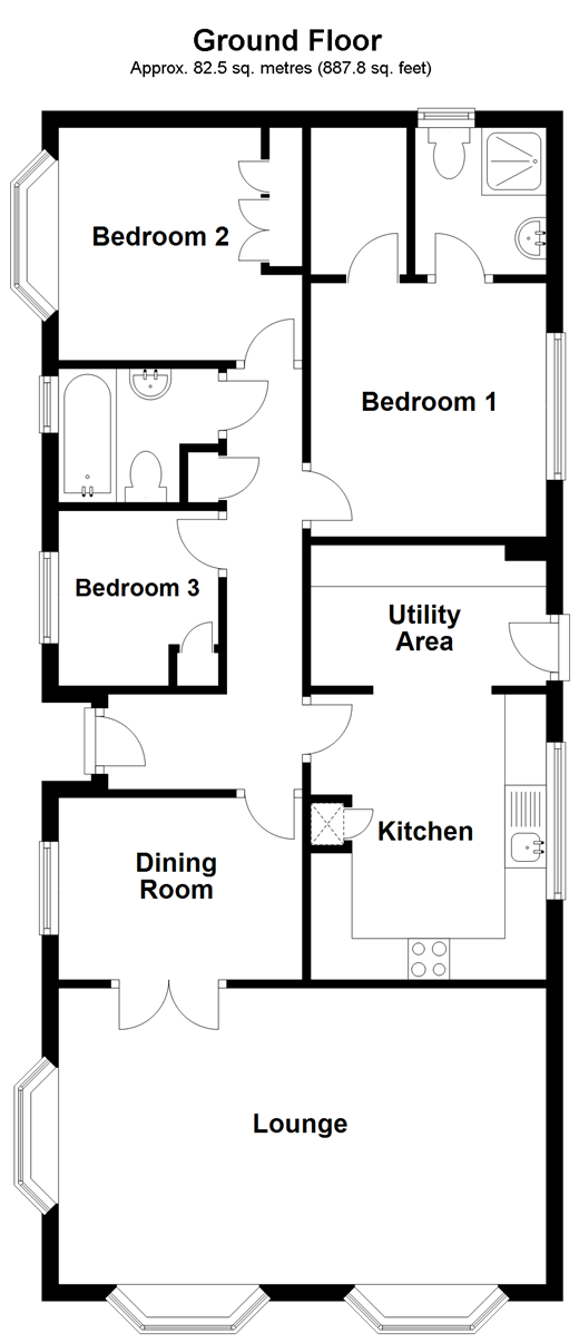 3 Bedrooms Mobile/park home for sale in Broadway Park, Petersfield, Hampshire GU31