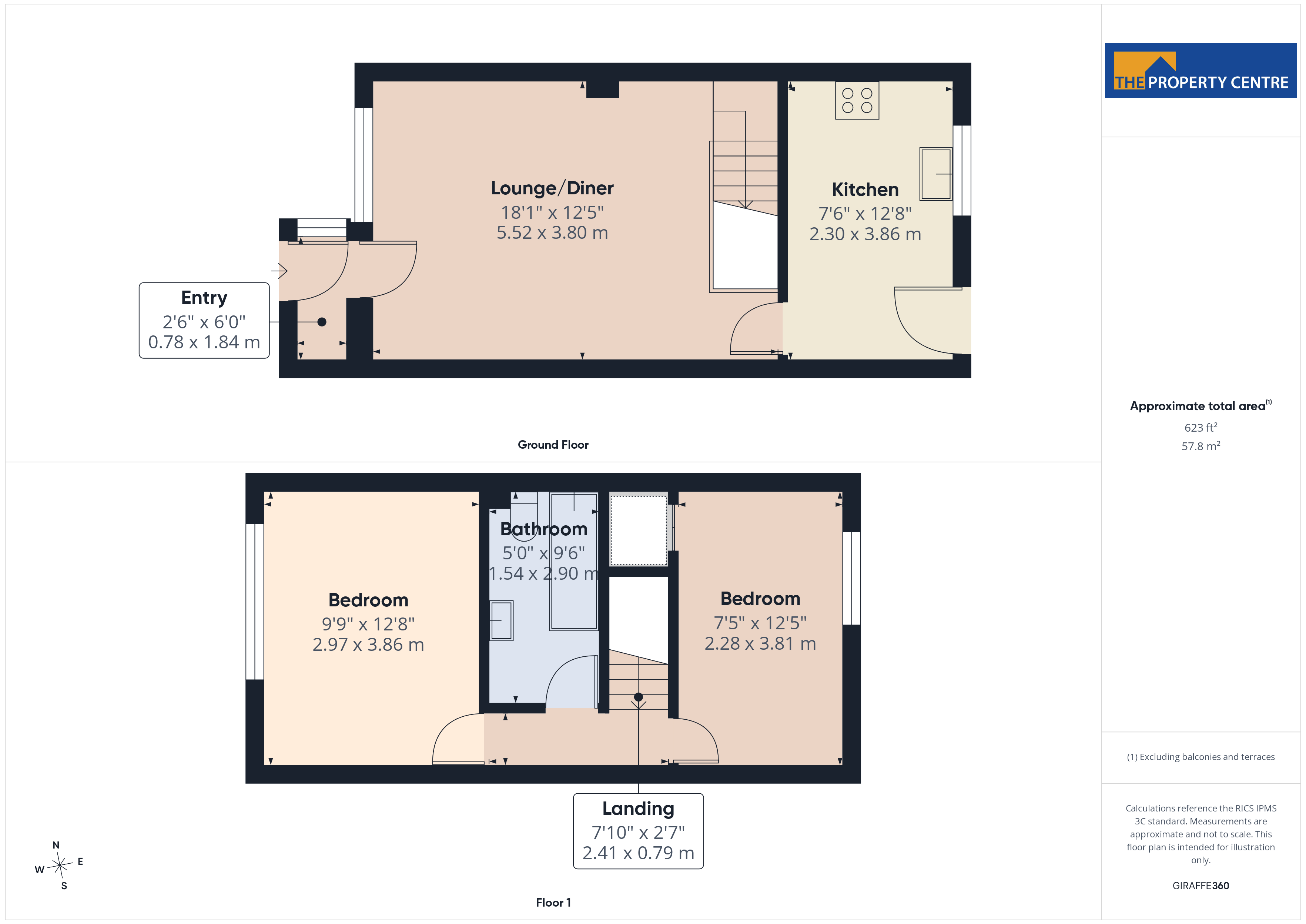 18, Fieldcourt Gardens, Gloucester floorplan