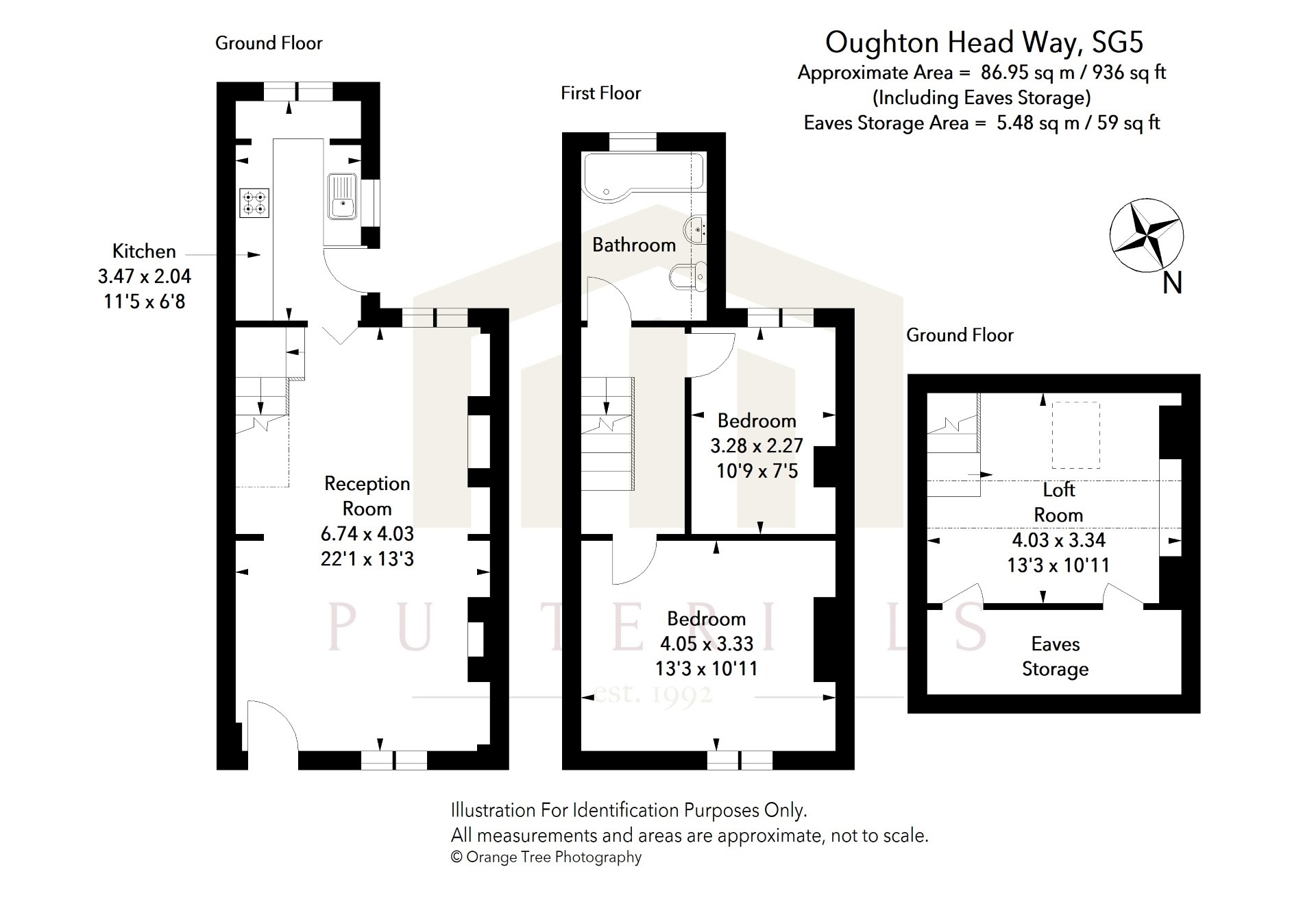 14 Oughton Head Way, Hitchin, Hertfordshire floorplan
