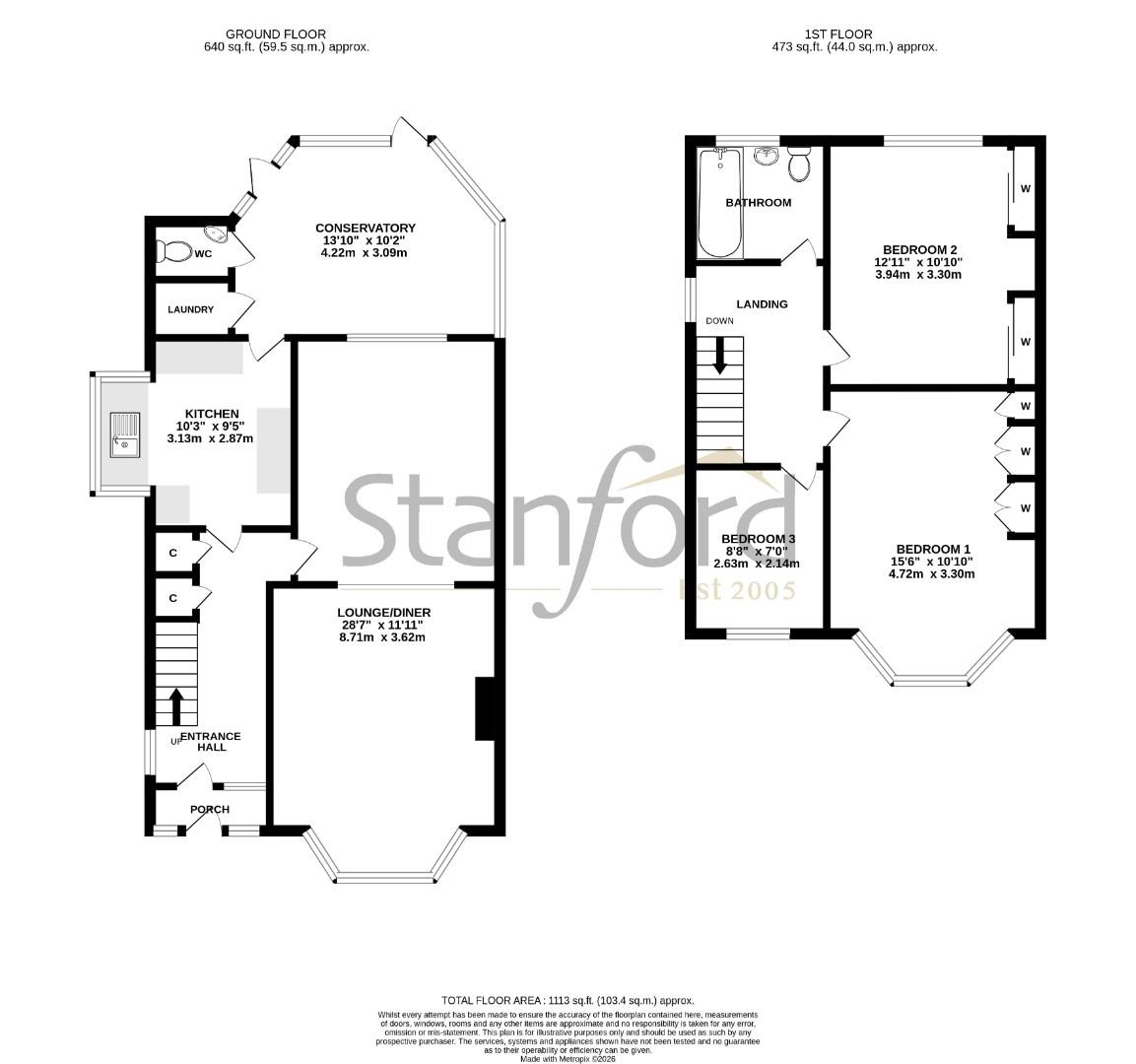 21, Glasslaw Road, Southampton floorplan