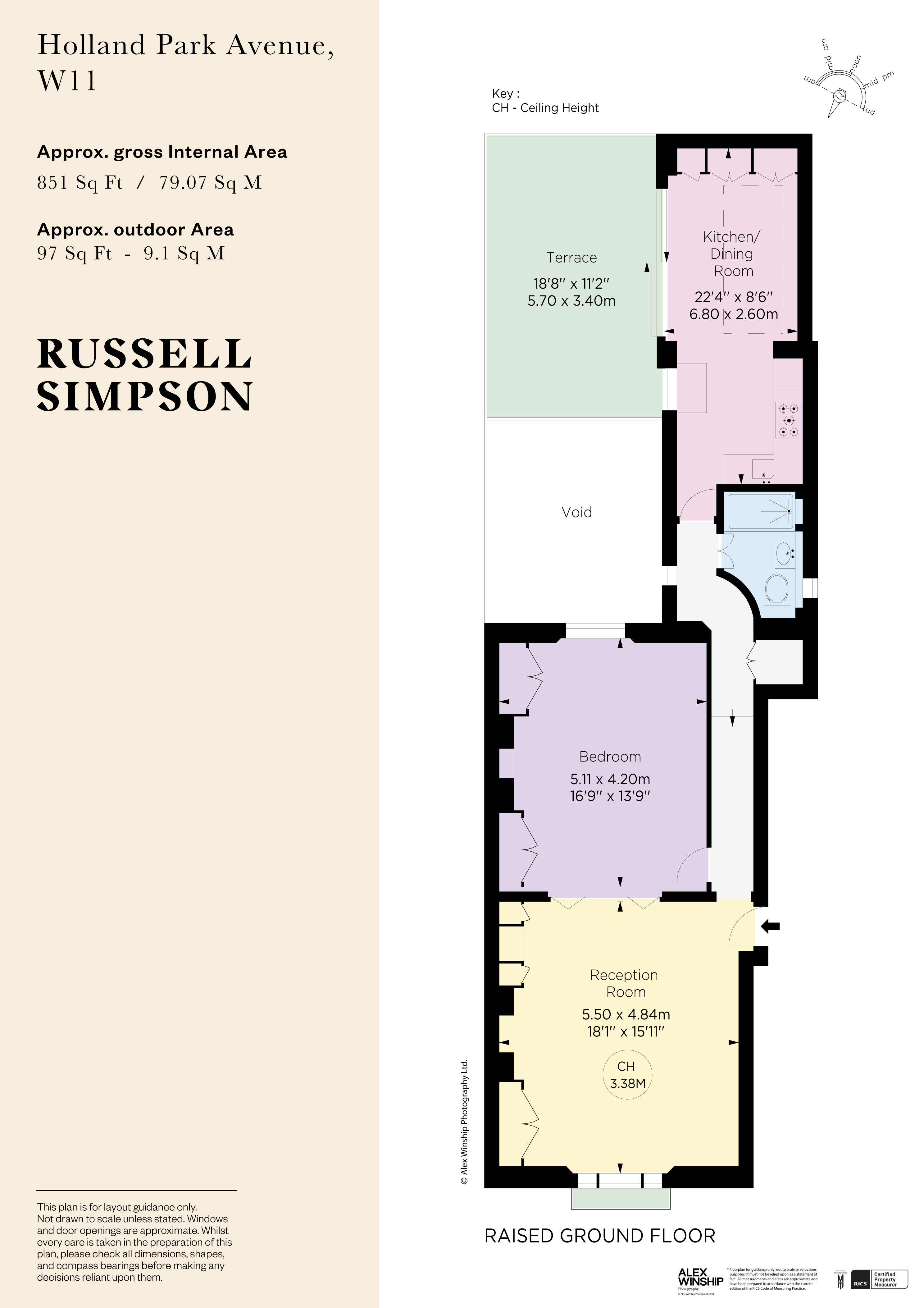 Flat 1, 7, Holland Park Avenue, Holland Park floorplan