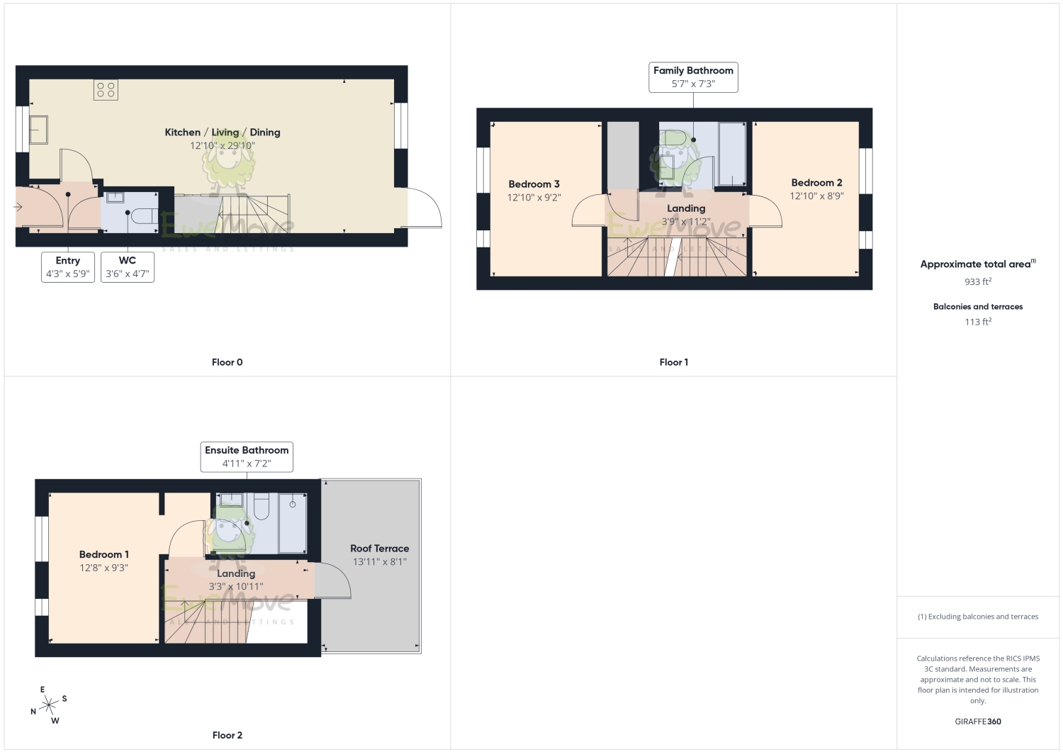 33, Cleminson Street, Salford floorplan