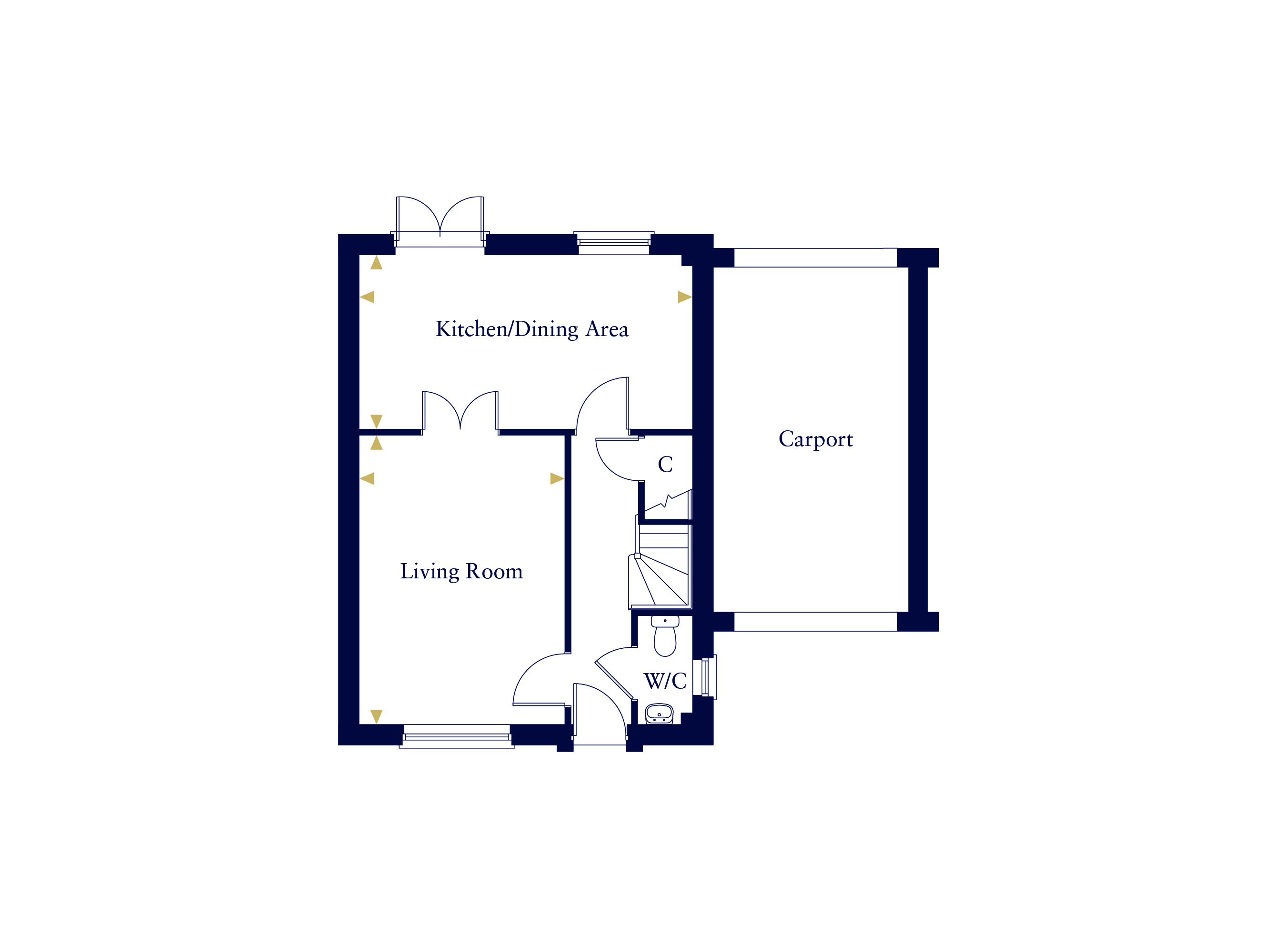 Lark Grove, Somersham, Ipswich, Suffolk IP8, 3 bedroom linkdetached