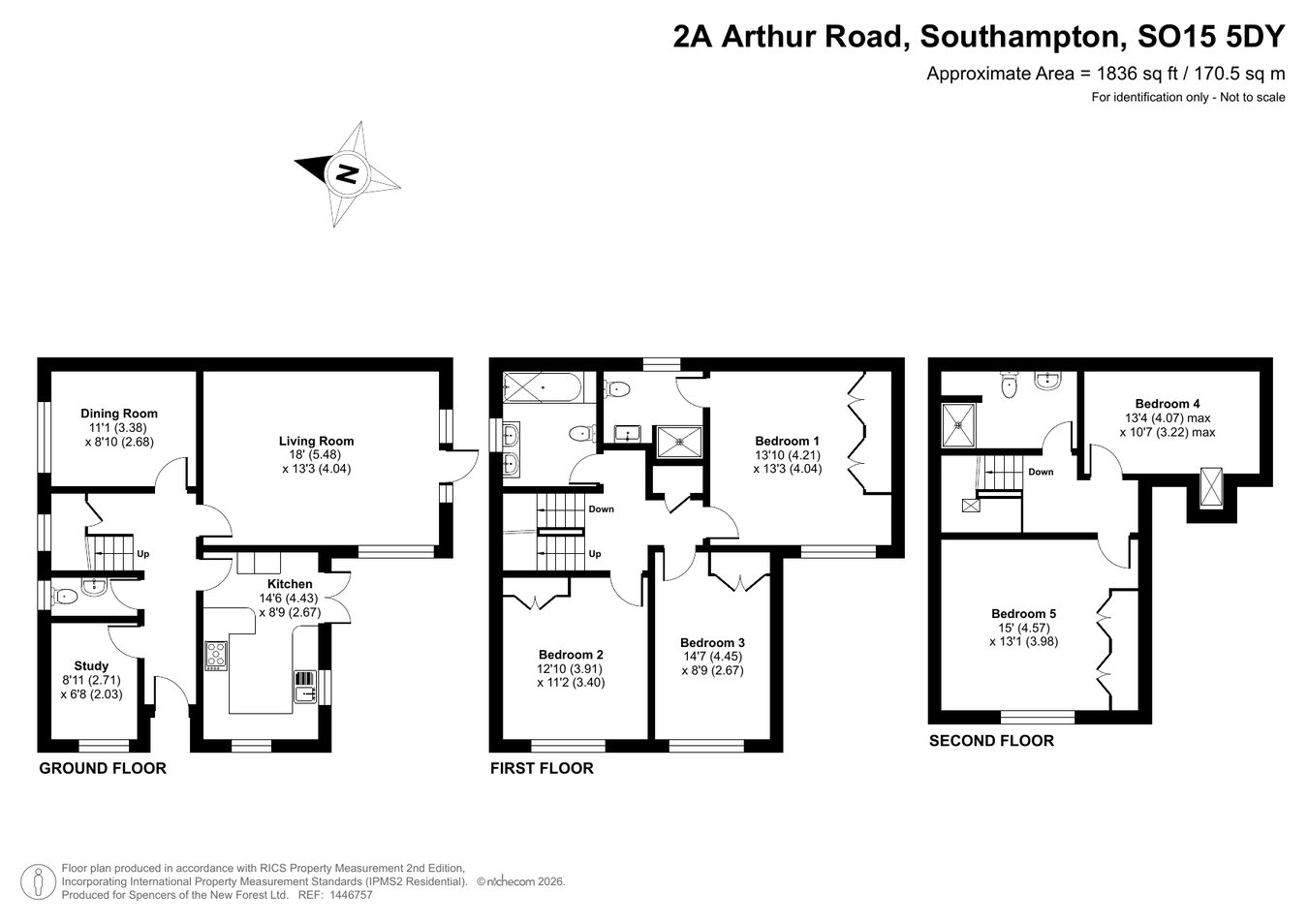 Bladon House, Arthur Road, Southampton floorplan