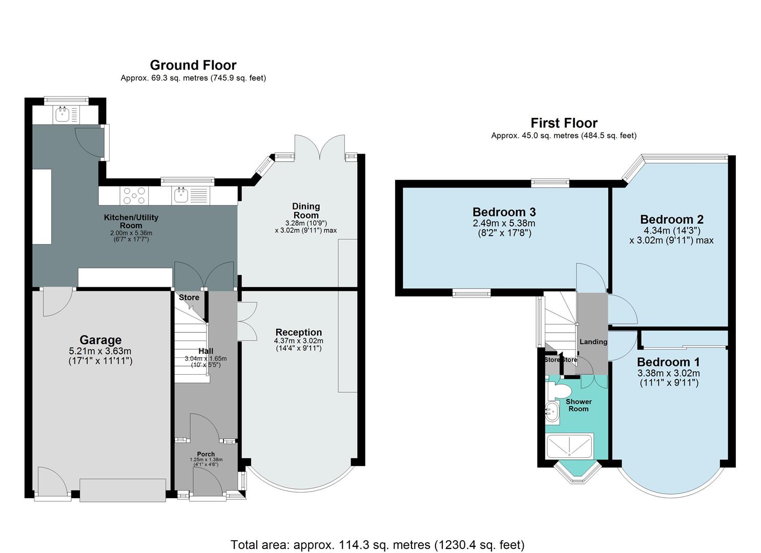 49, Bentley Road, Birmingham floorplan