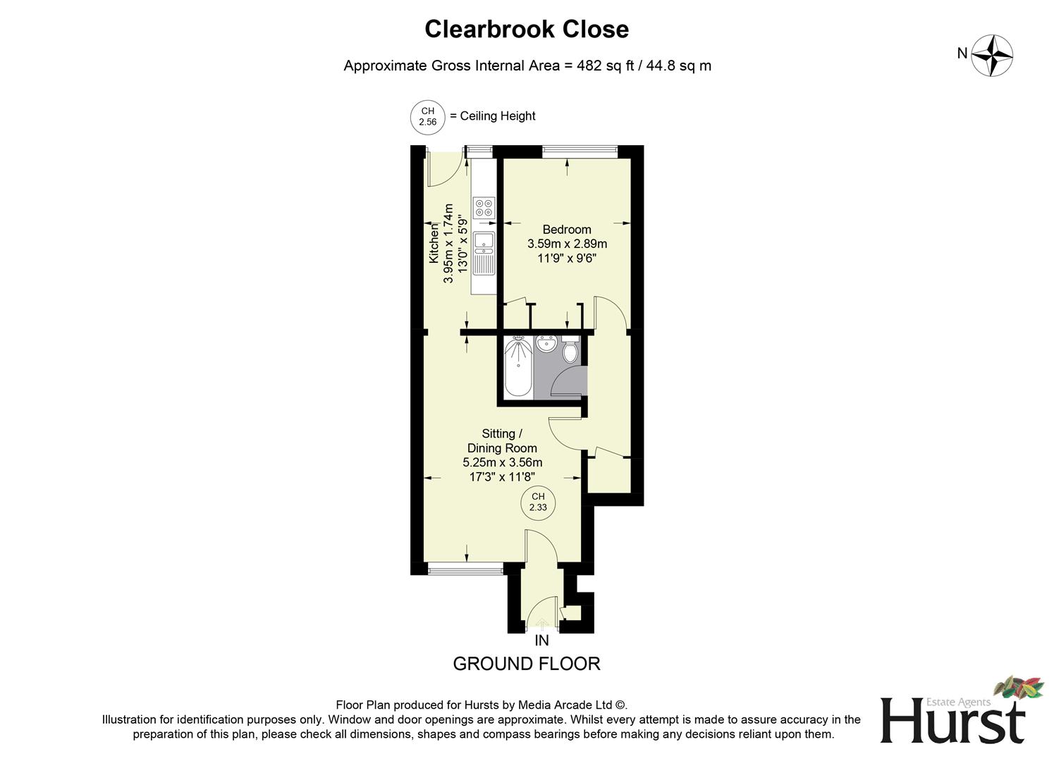 Clearbrook Close, High Wycombe floorplan