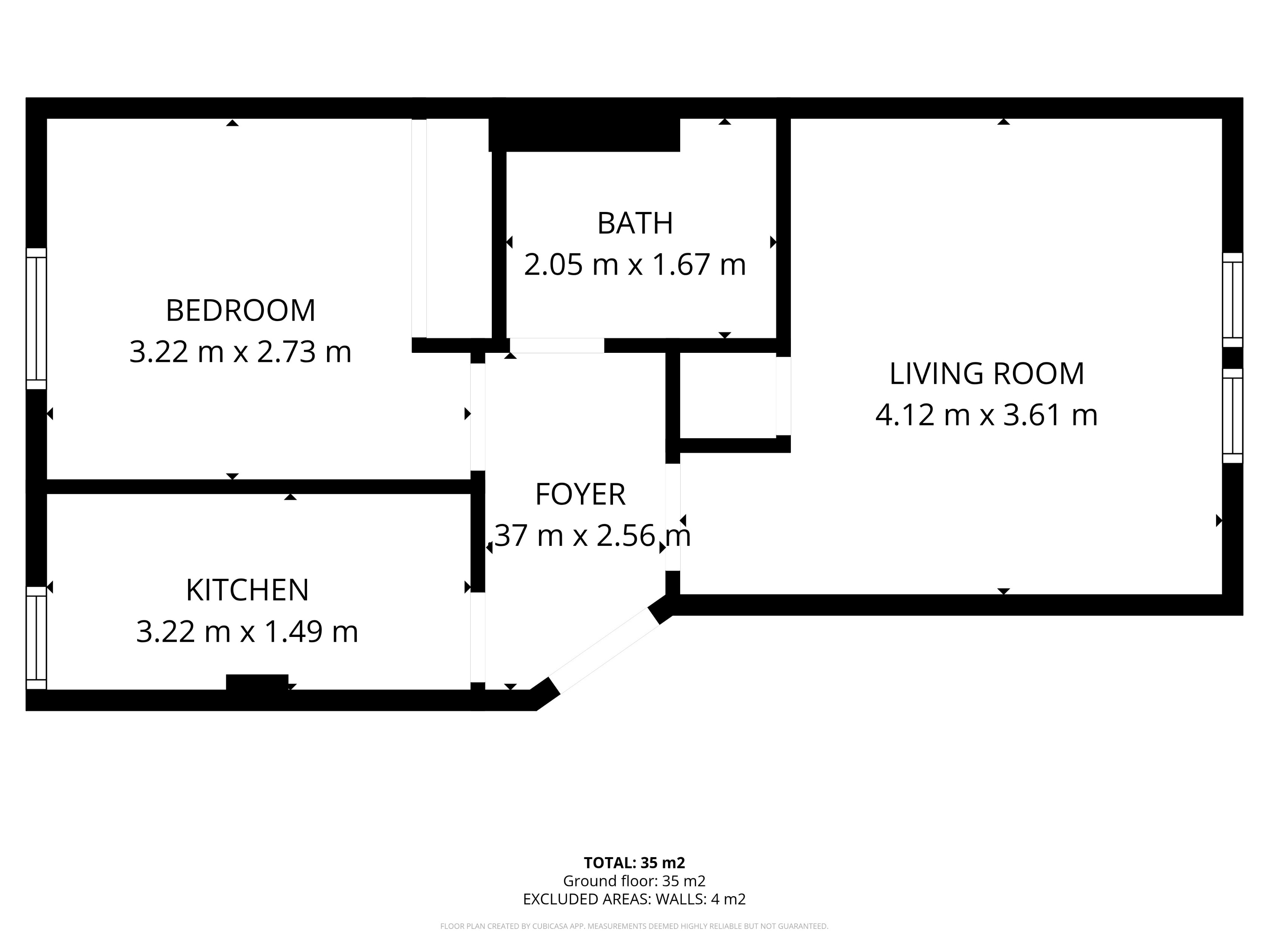 B, 7, Bonnybank Road, Dundee floorplan
