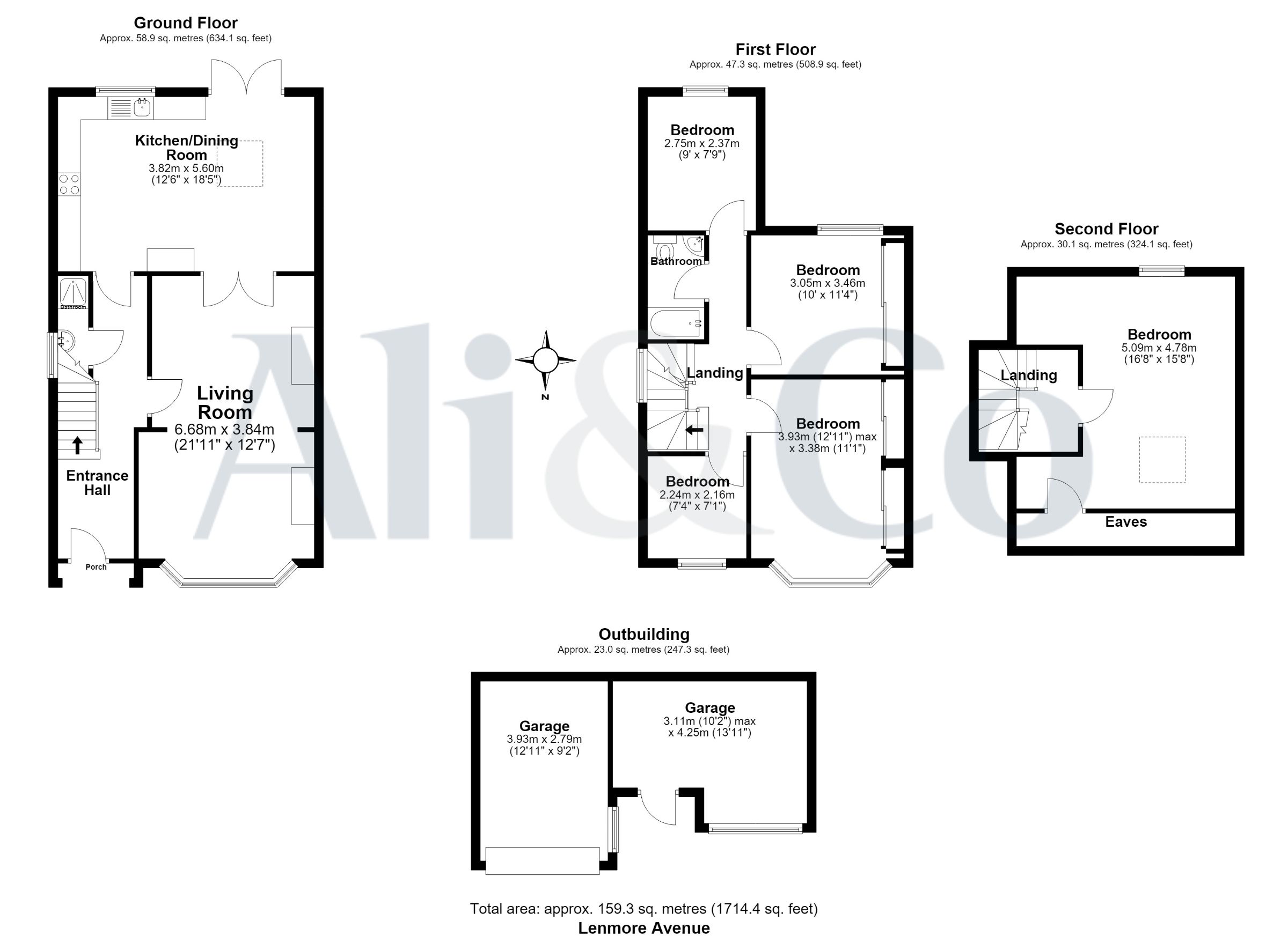 24 Lenmore Avenue, Grays floorplan