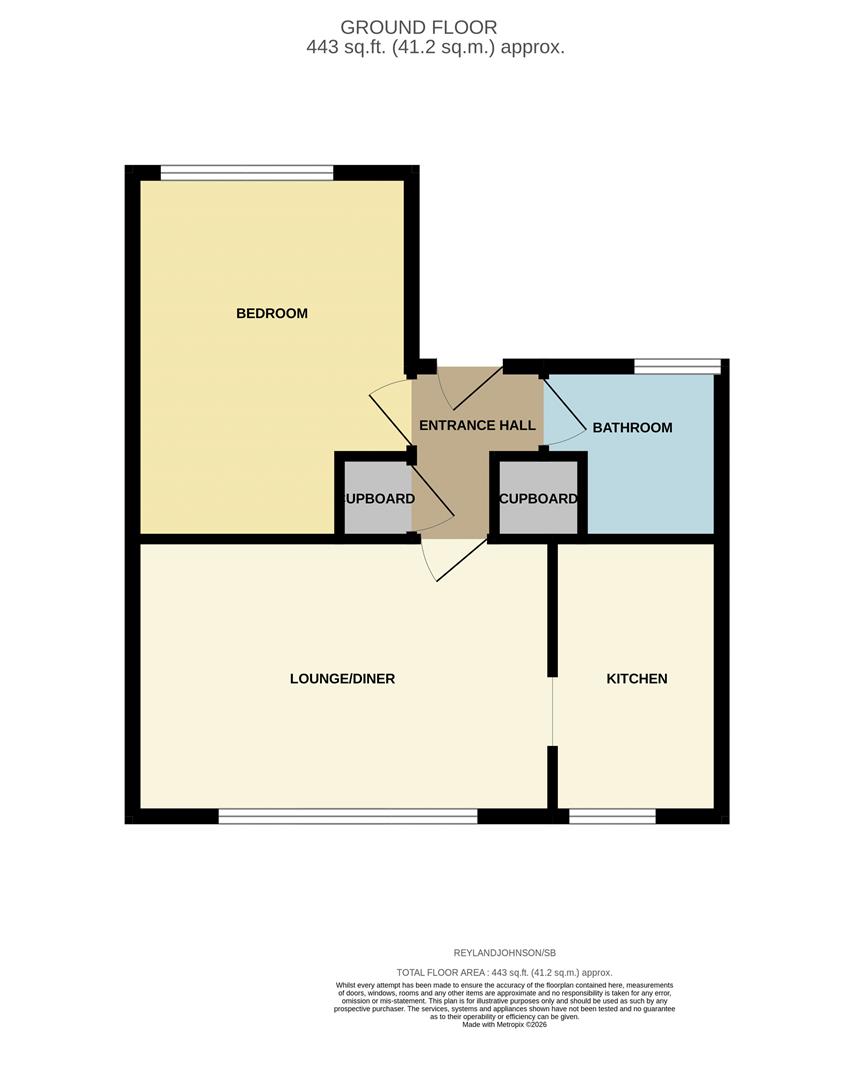 33, Shawbridge, Harlow floorplan
