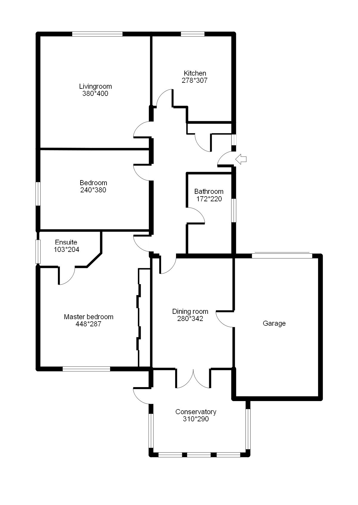 2 Bedrooms Bungalow for sale in Broomridge Place, Dennyloanhead FK4