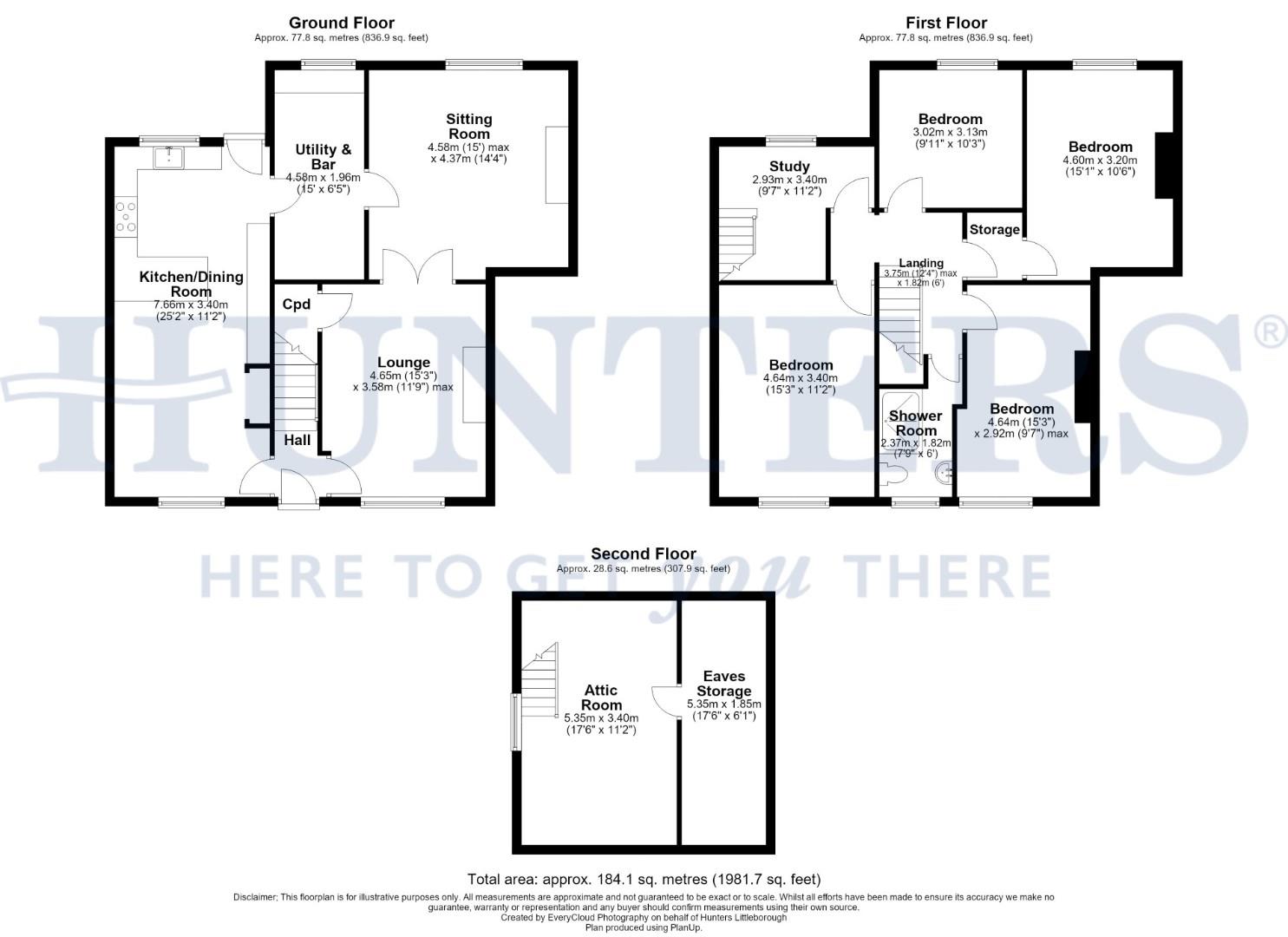 32 Dean Head, Todmorden Road, Littleborough floorplan