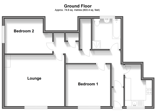 London Road Cowplain, Waterlooville floorplan