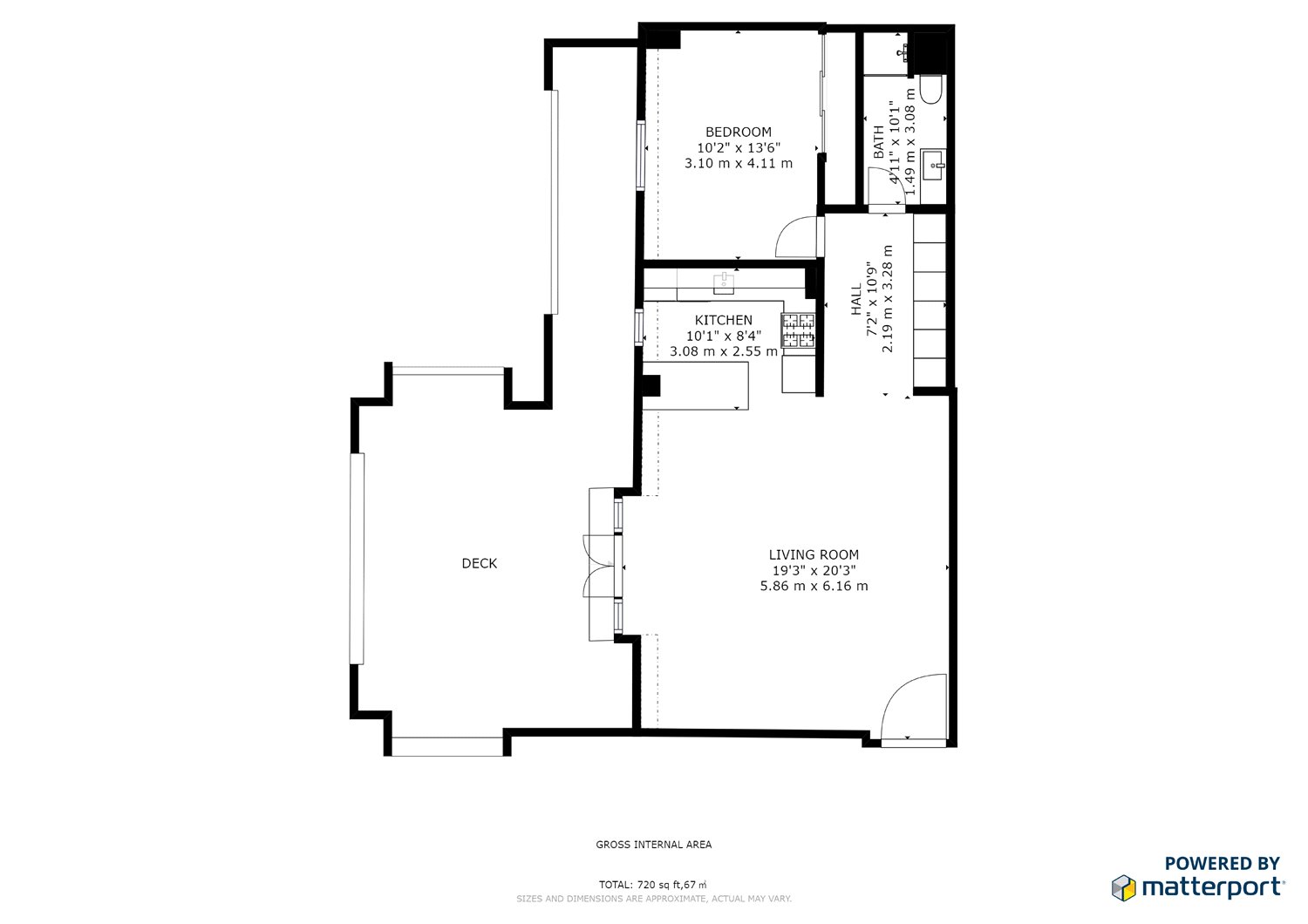 1 Bedrooms Flat to rent in Minstrel Court, Teesdale Close, London E2