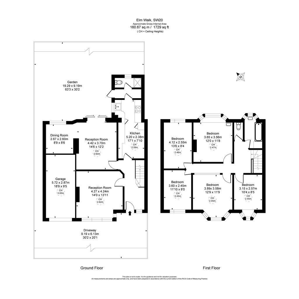 Elm Walk, Raynes Park floorplan