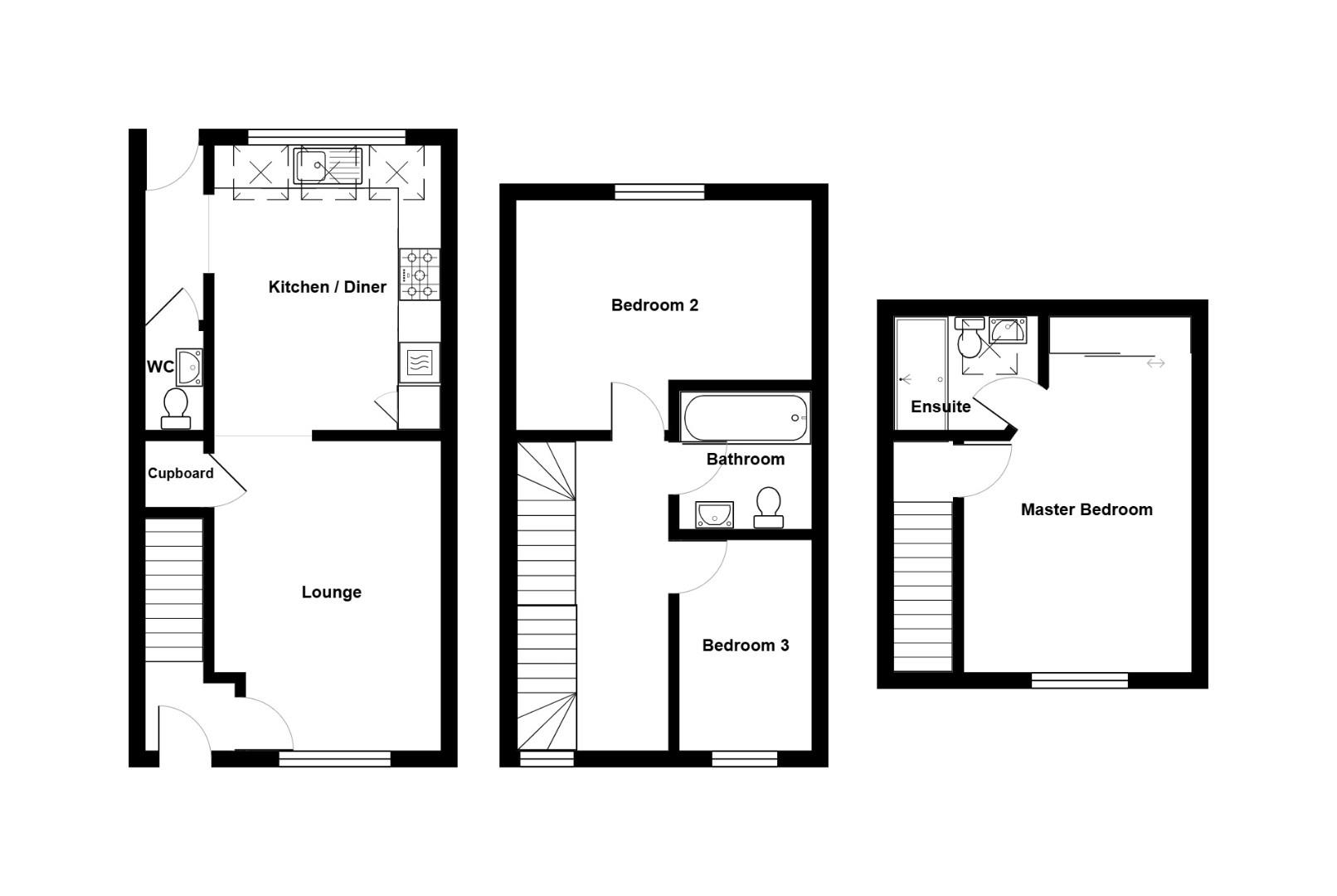 52, Badger Road, Bristol floorplan