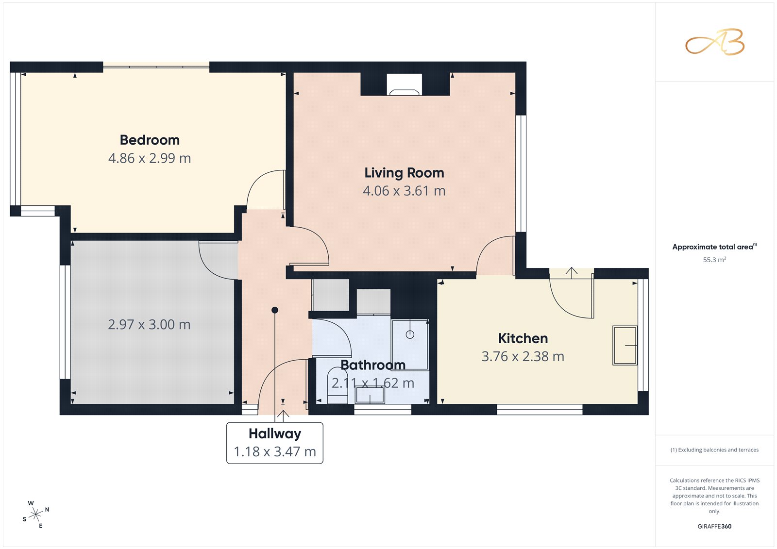 9, Huntley Close, Middlesbrough floorplan