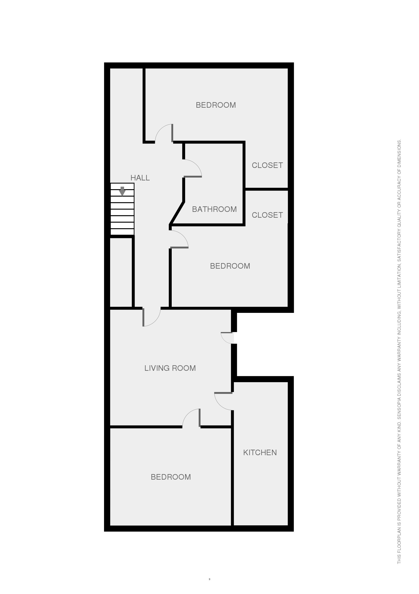 Flat 1, 216, Cathays Terrace, Cardiff floorplan