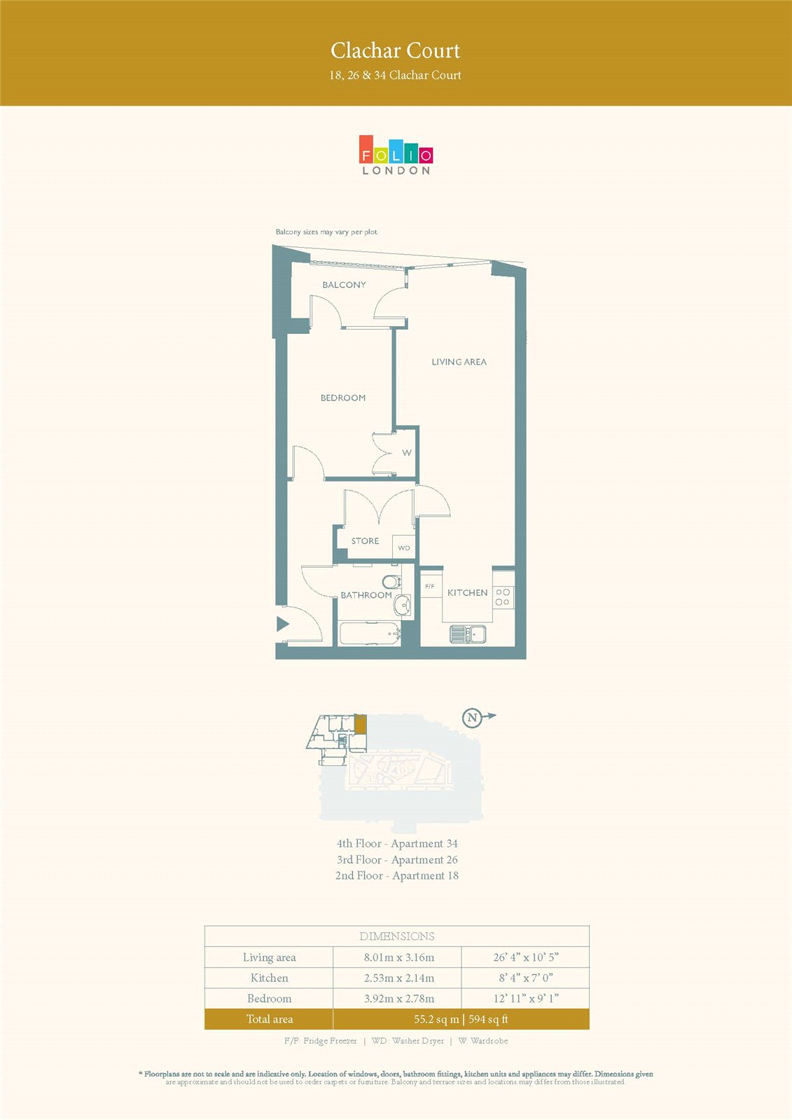 Burgess Springs, Chelmsford floorplan