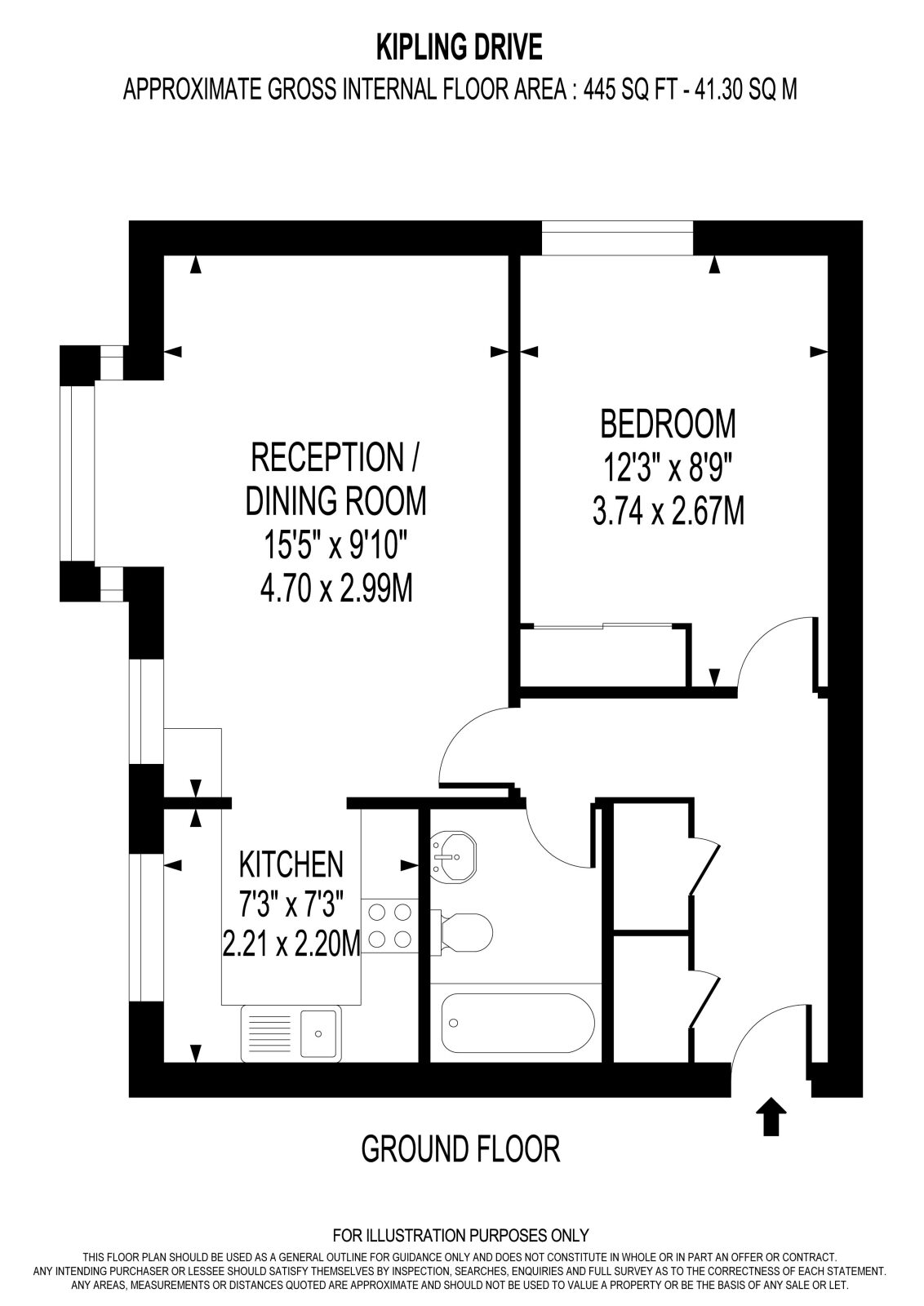 4, Kipling Drive, Wimbledon floorplan