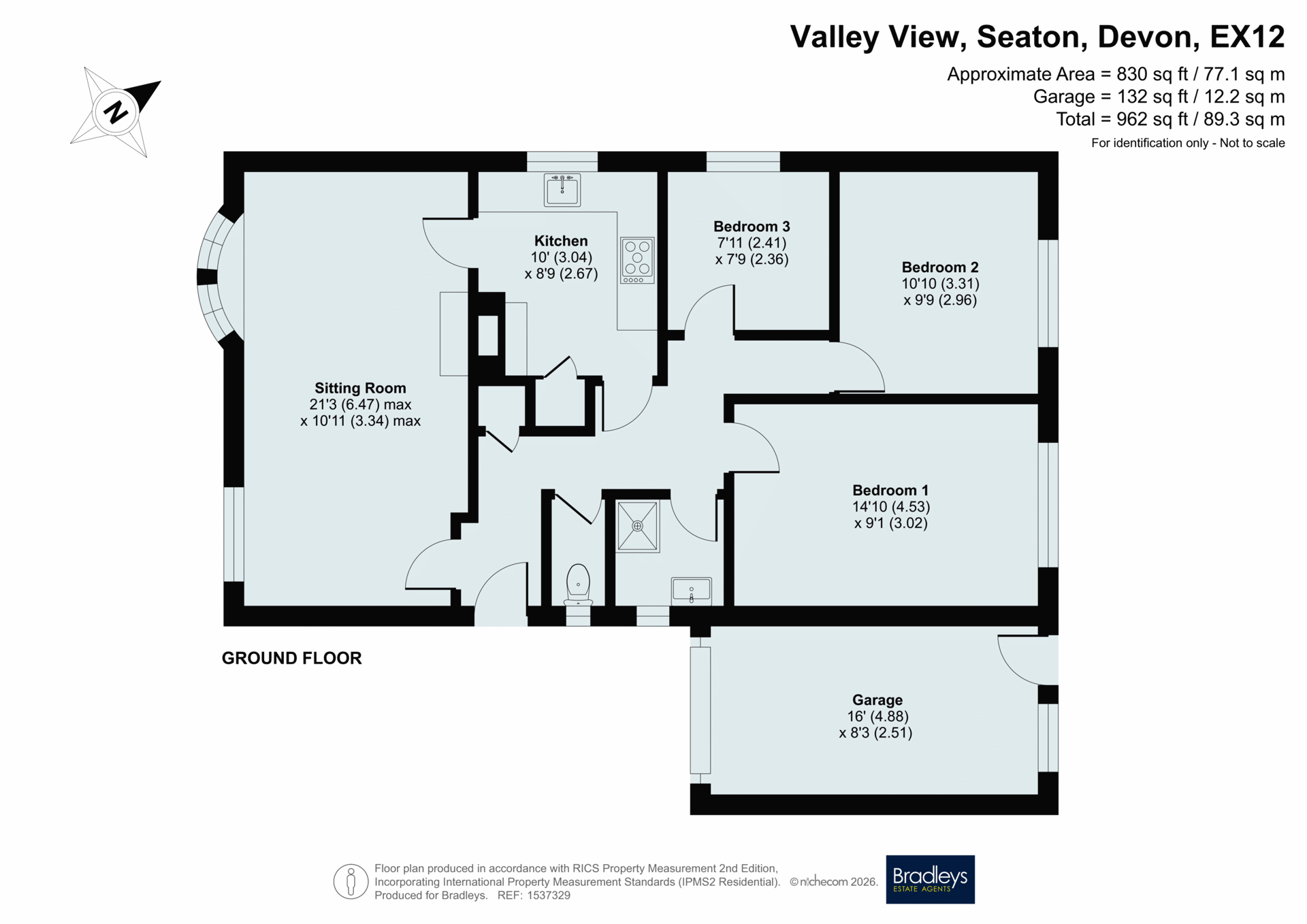 Valley View, Devon floorplan
