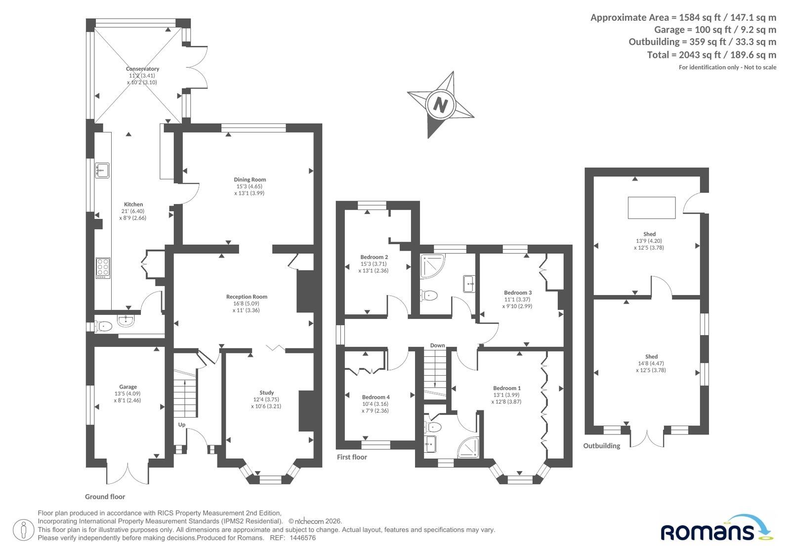 42, Park Road, Berkshire floorplan