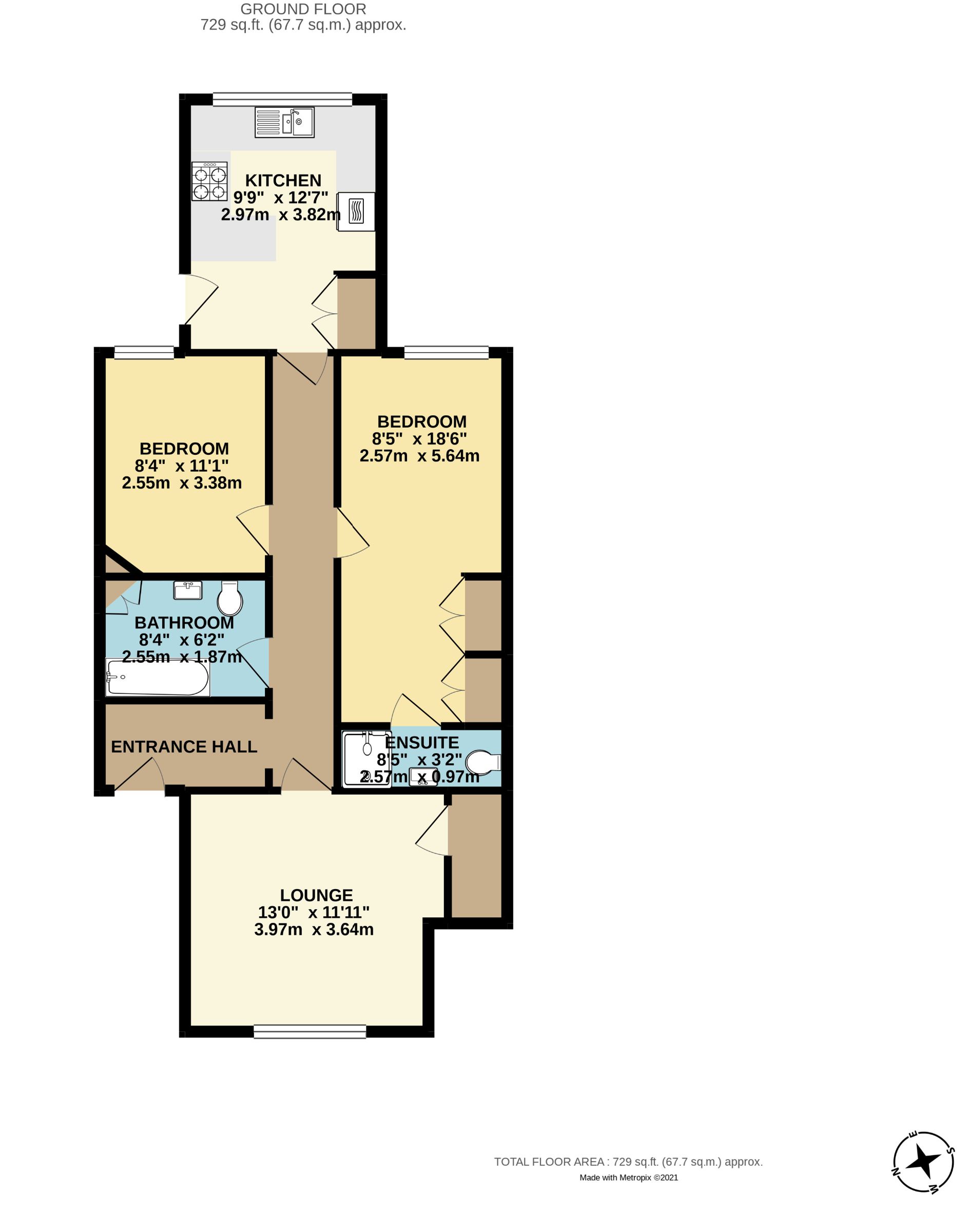 152 Torquay Road, Paignton floorplan