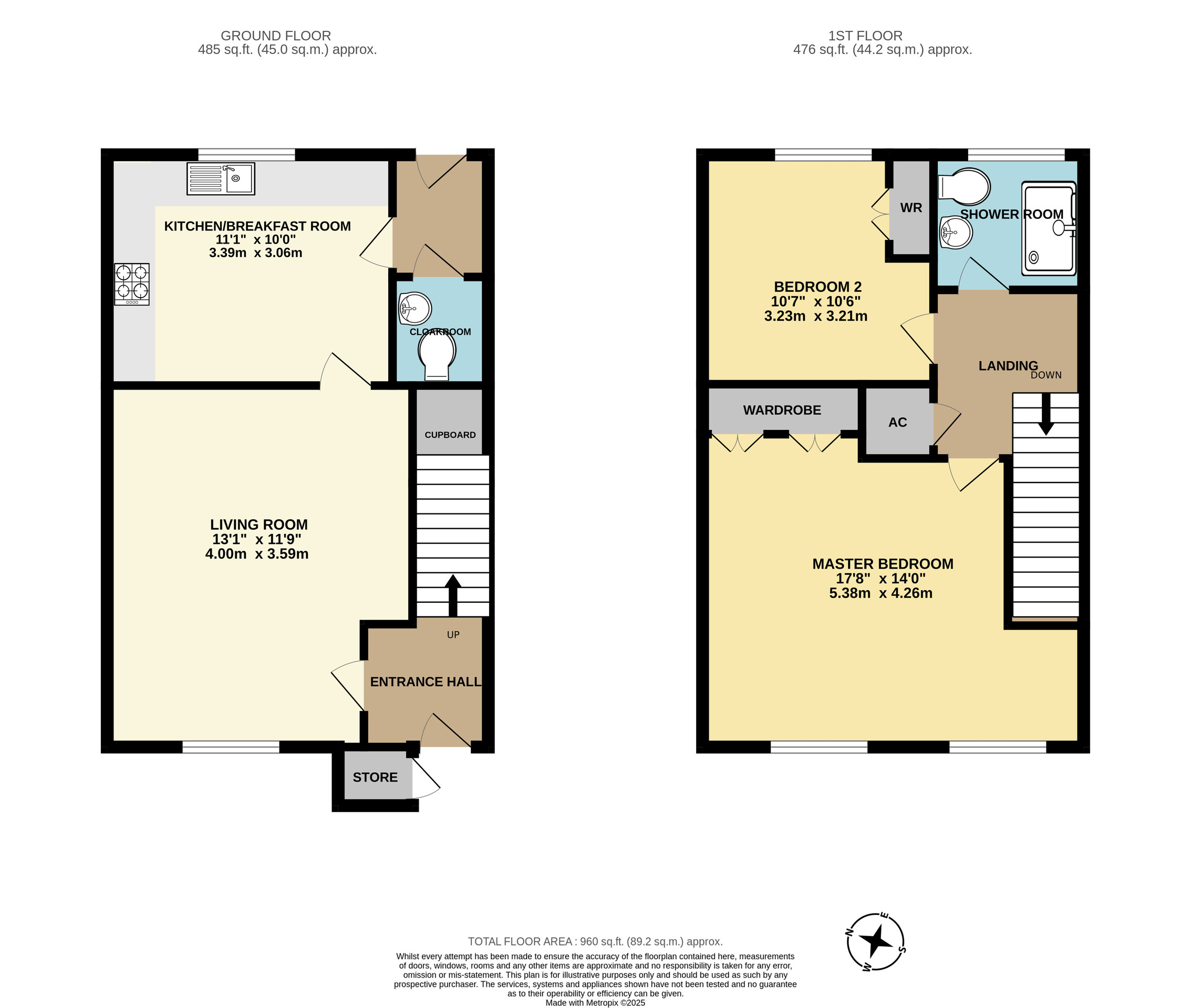 2 Gatchell Court Gatchell Oaks, Taunton floorplan
