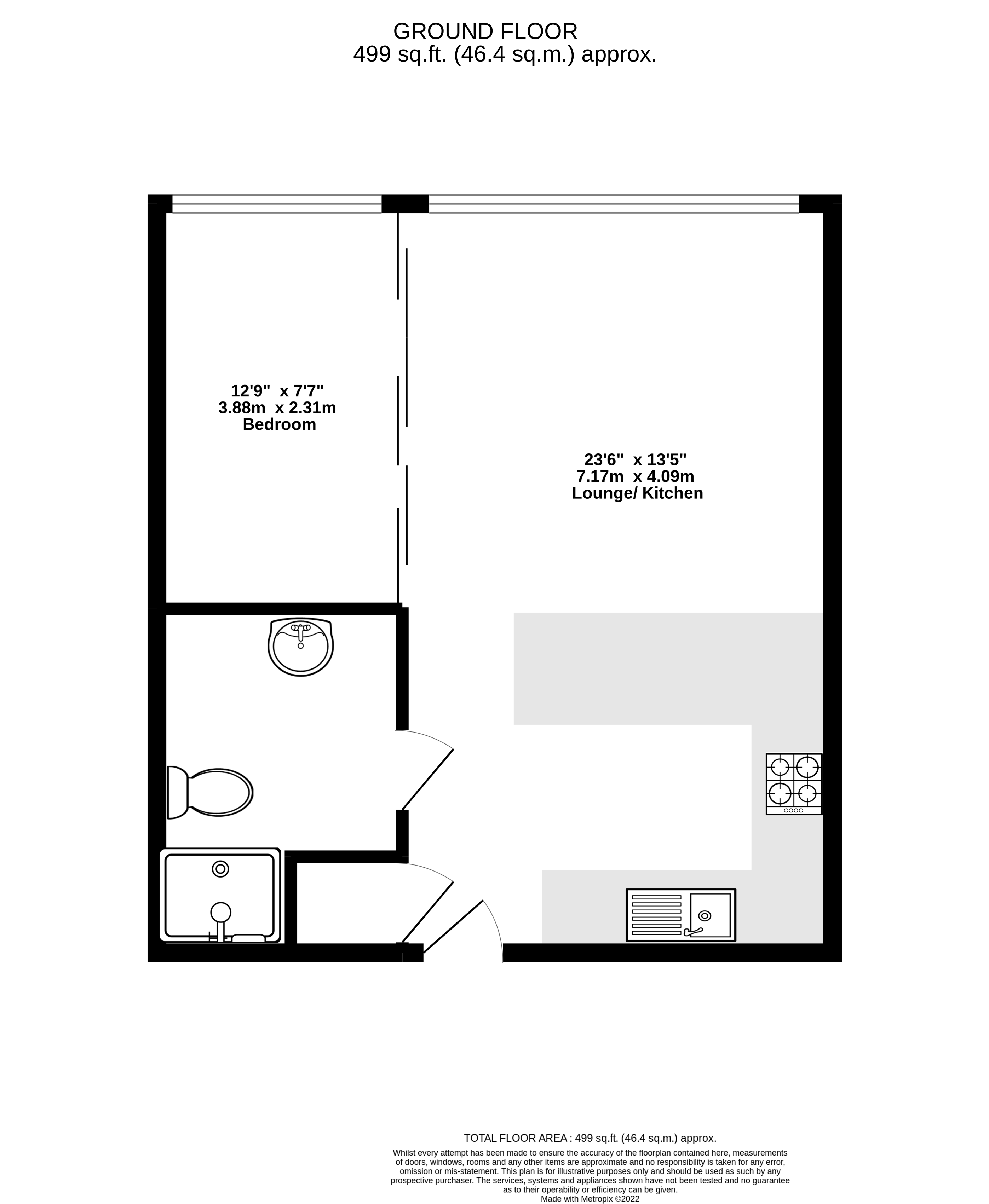 9, New Manor House, Bracknell floorplan