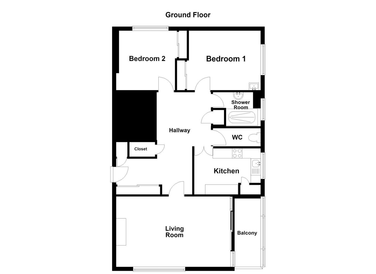 3, Ridgeway Heights, Ridgeway Road, Torquay, TQ1 2ND floorplan