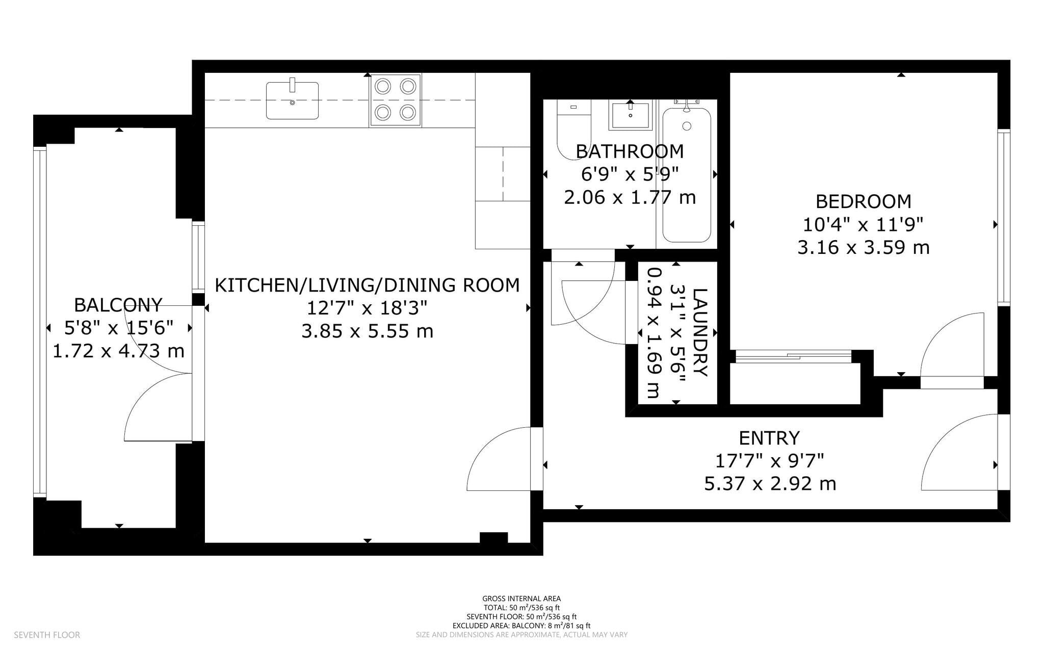 Olympic Way, Wembley floorplan