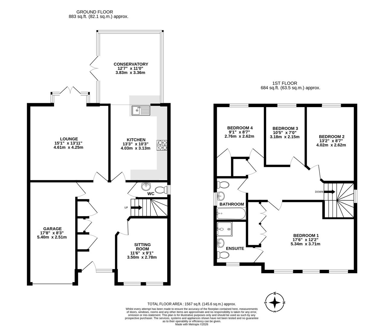 20, Gelder Beck Road, Scunthorpe floorplan