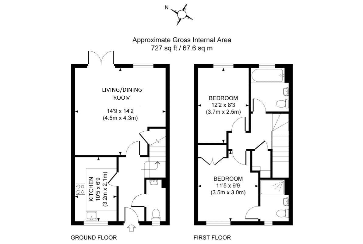 156, Brookwood Farm Drive, Woking floorplan