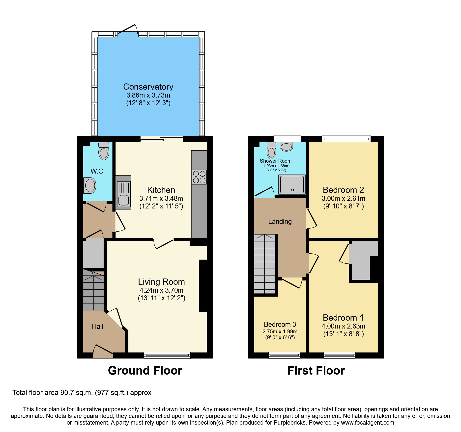 39, Church Lane, Ely floorplan