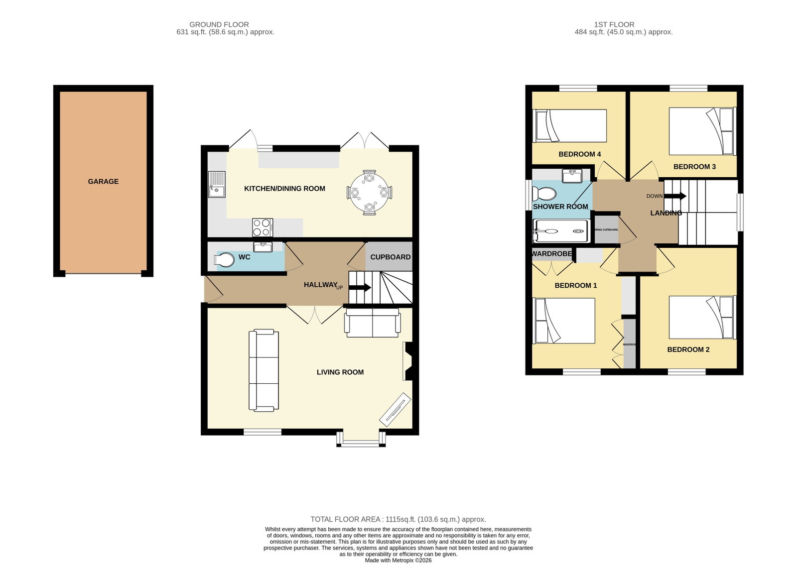 3, Grace Drive, Radstock floorplan