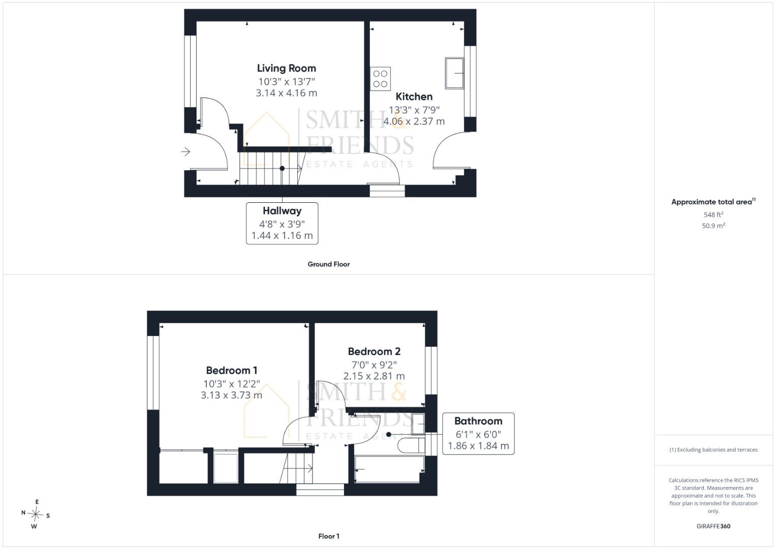 11, Harebell Close, Ingleby Barwick floorplan