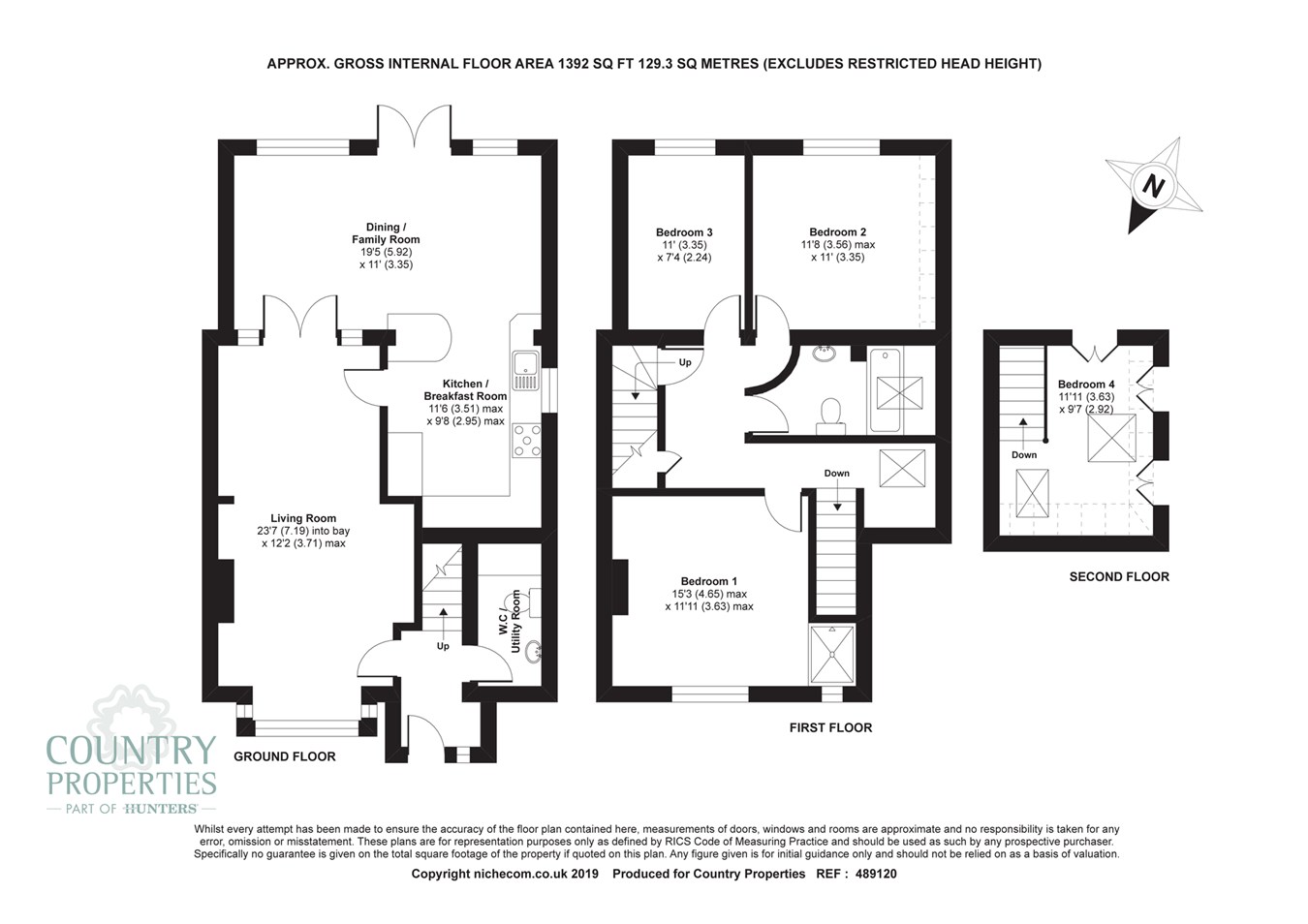 4 Bedrooms Semi-detached house for sale in Waterdell Lane, St Ippolyts, Hitchin SG4