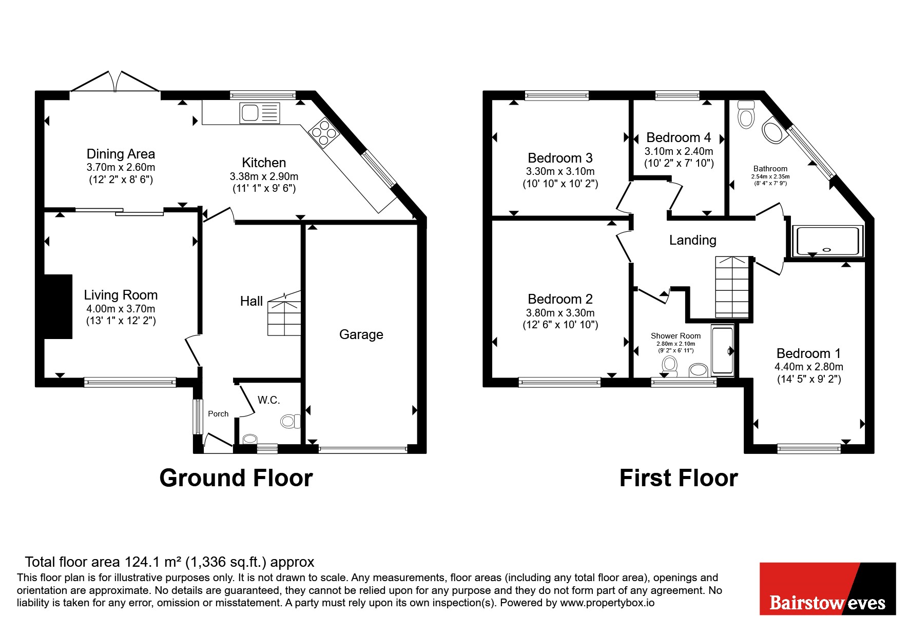 145, Russell Drive, Nottingham floorplan